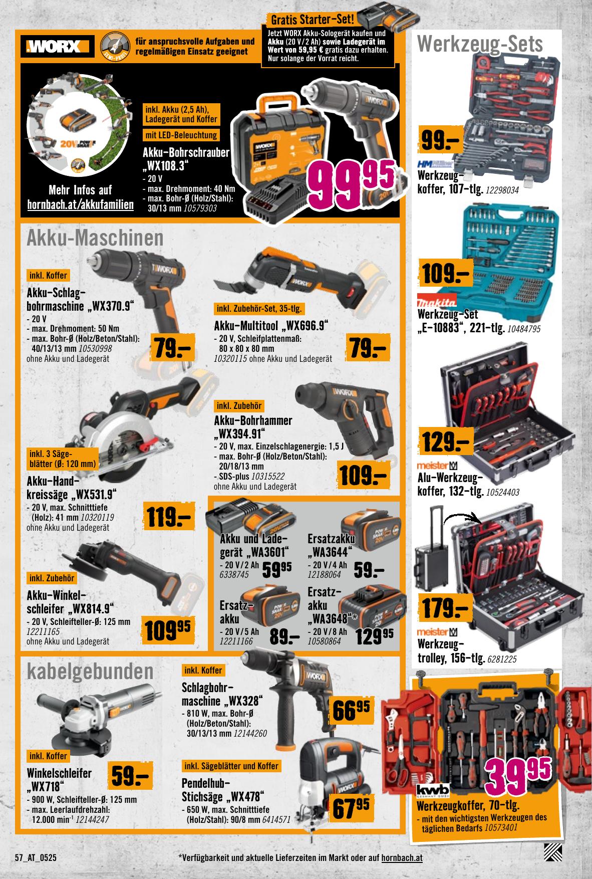 Hornbach flyer page