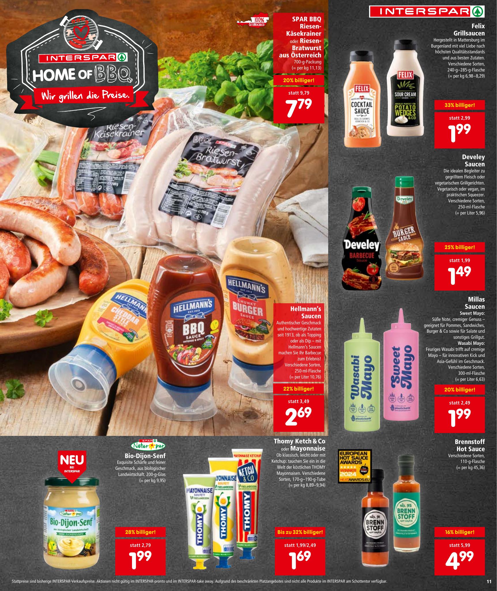 Interspar flyer page
