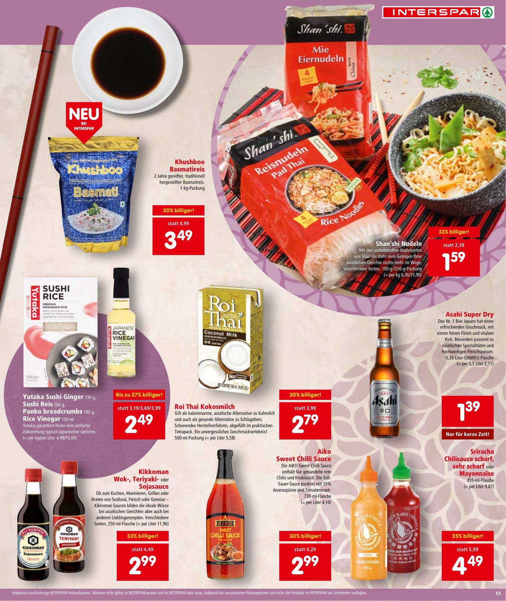 Interspar flyer page