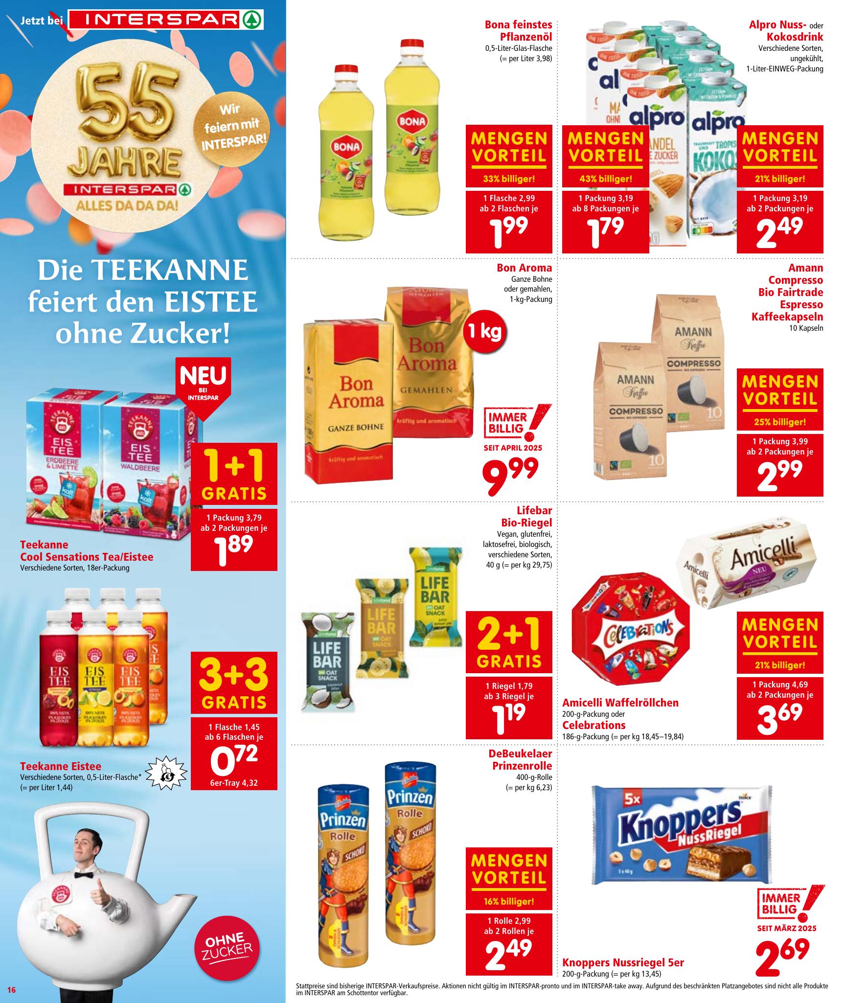 Interspar flyer page