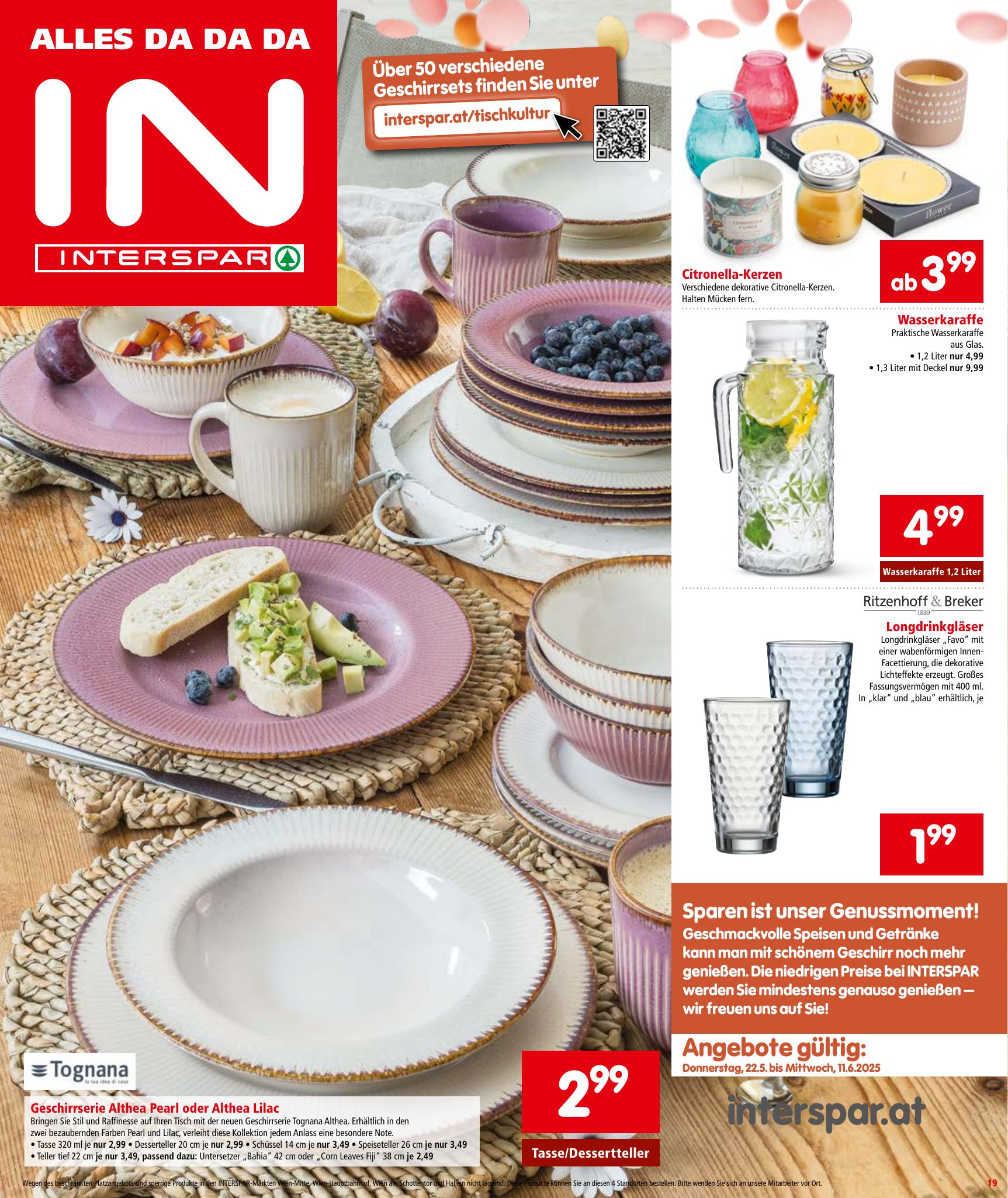 Interspar flyer page