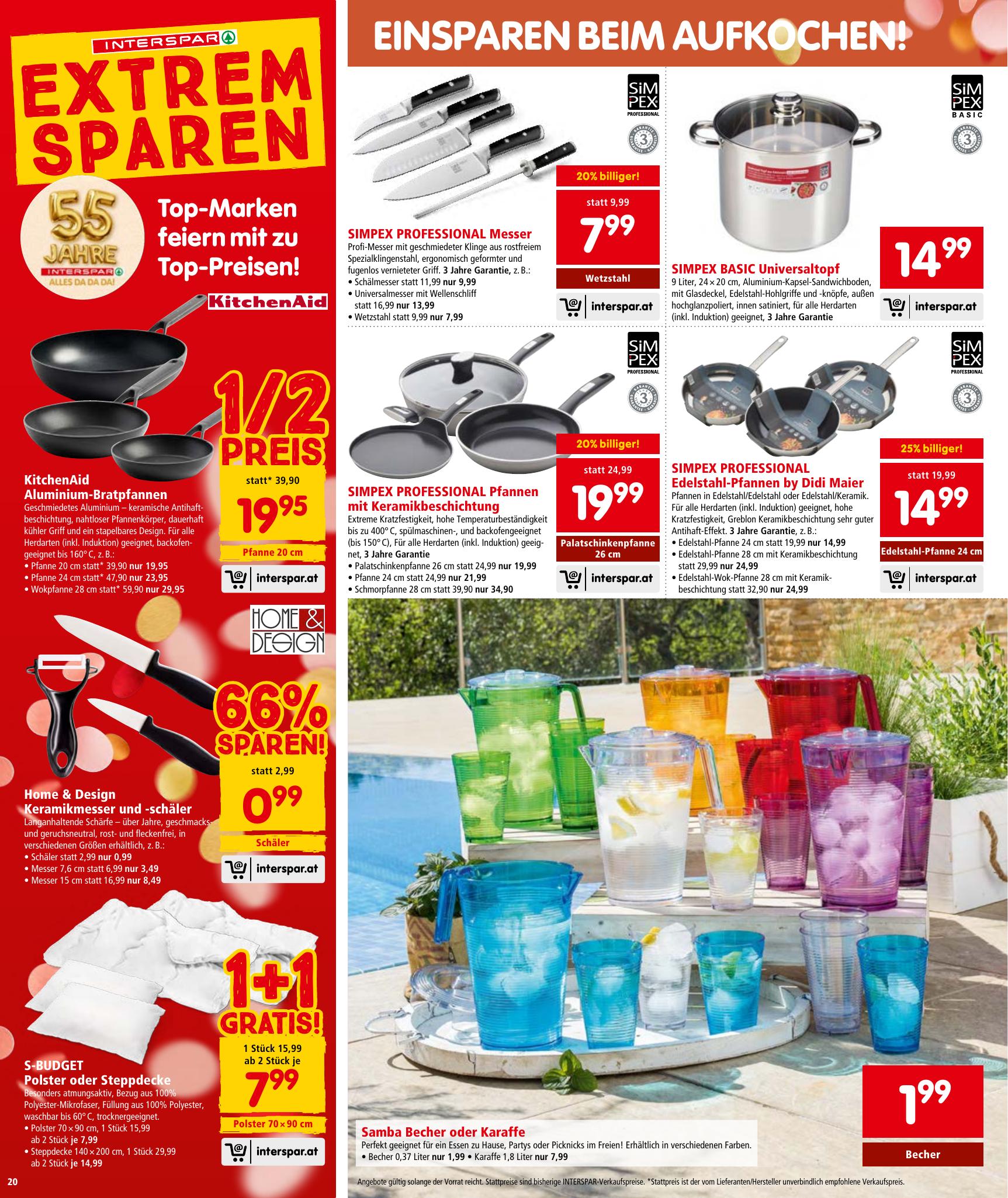 Interspar flyer page