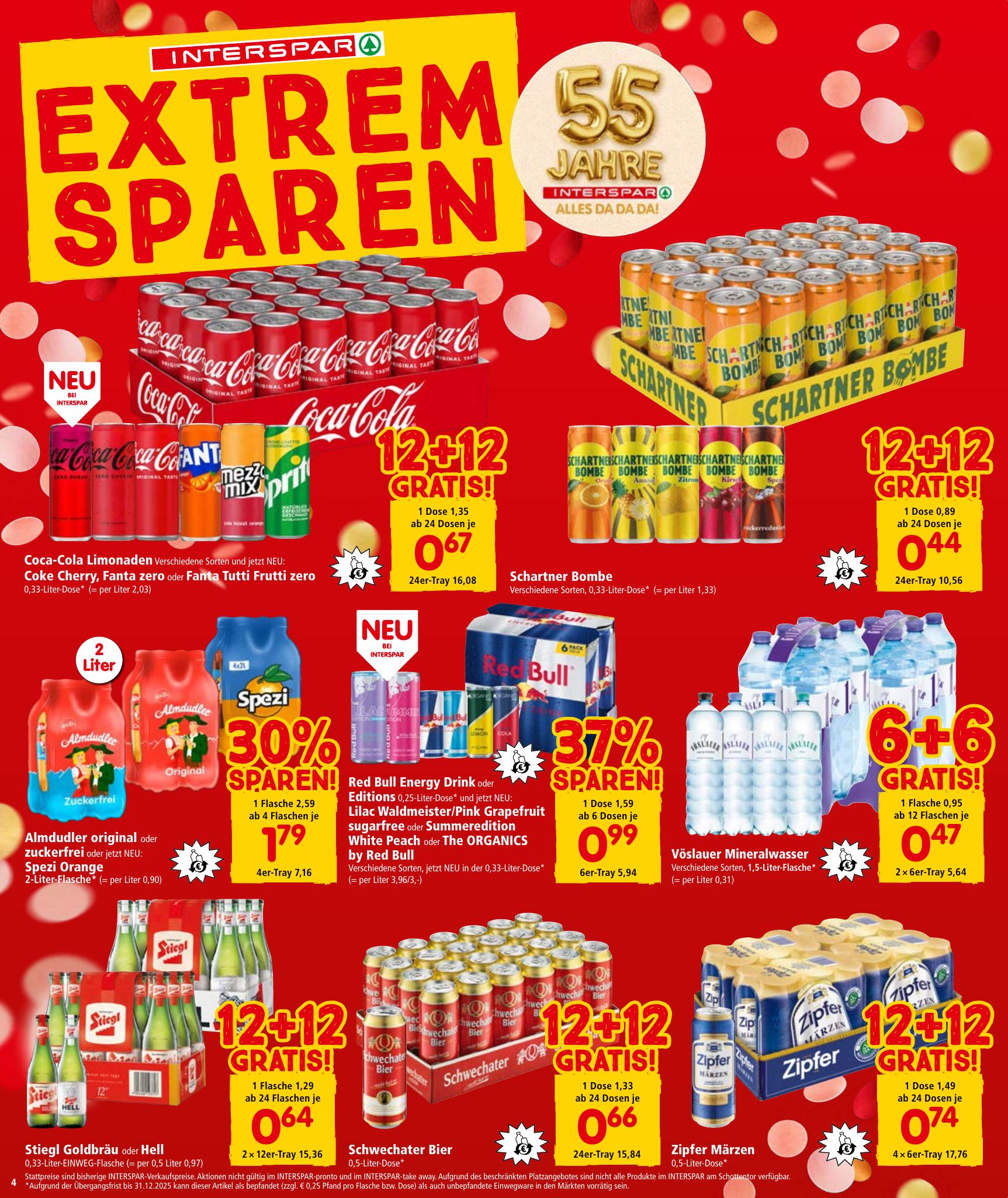 Interspar flyer page