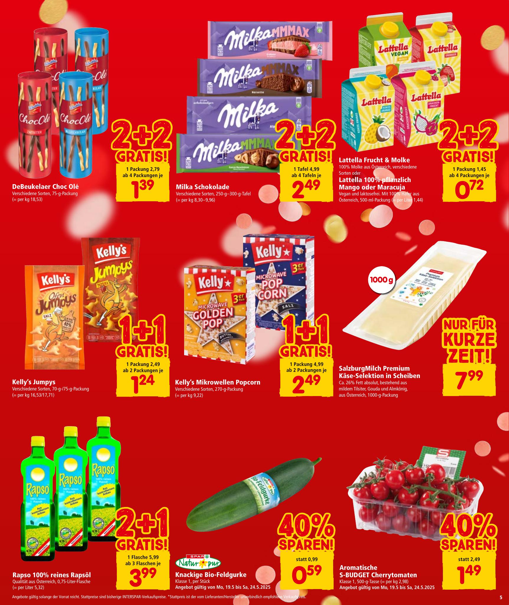 Interspar flyer page