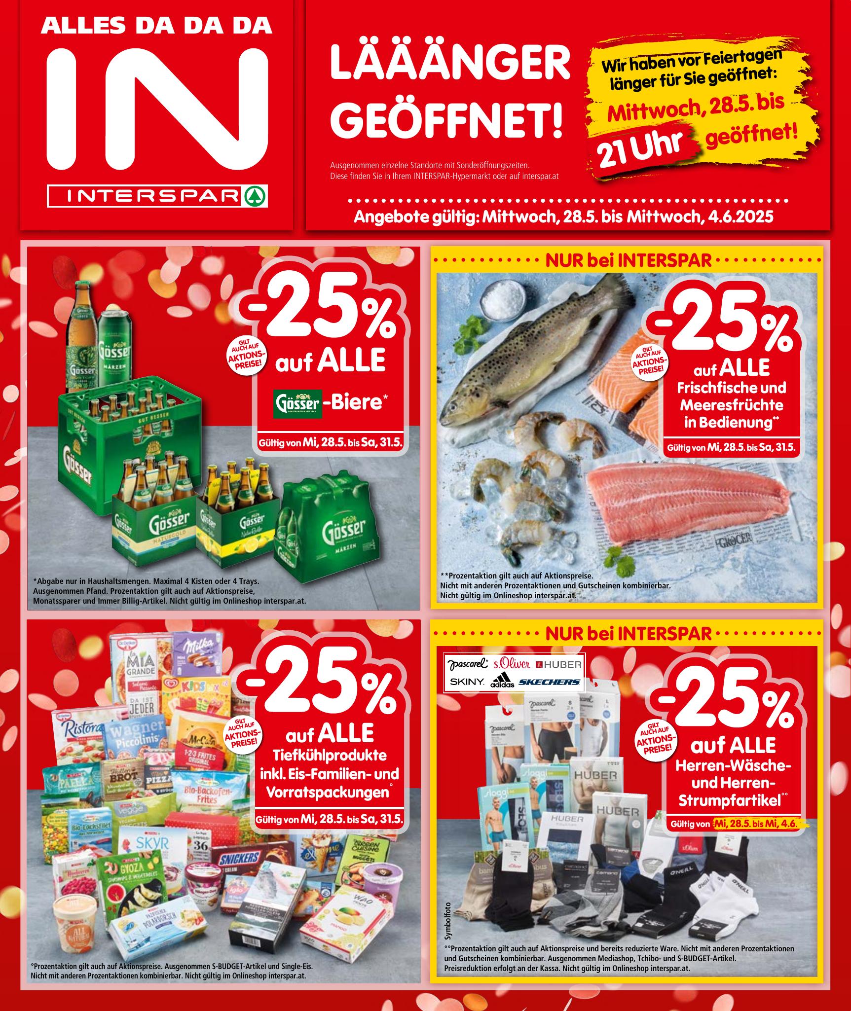 Interspar flyer page