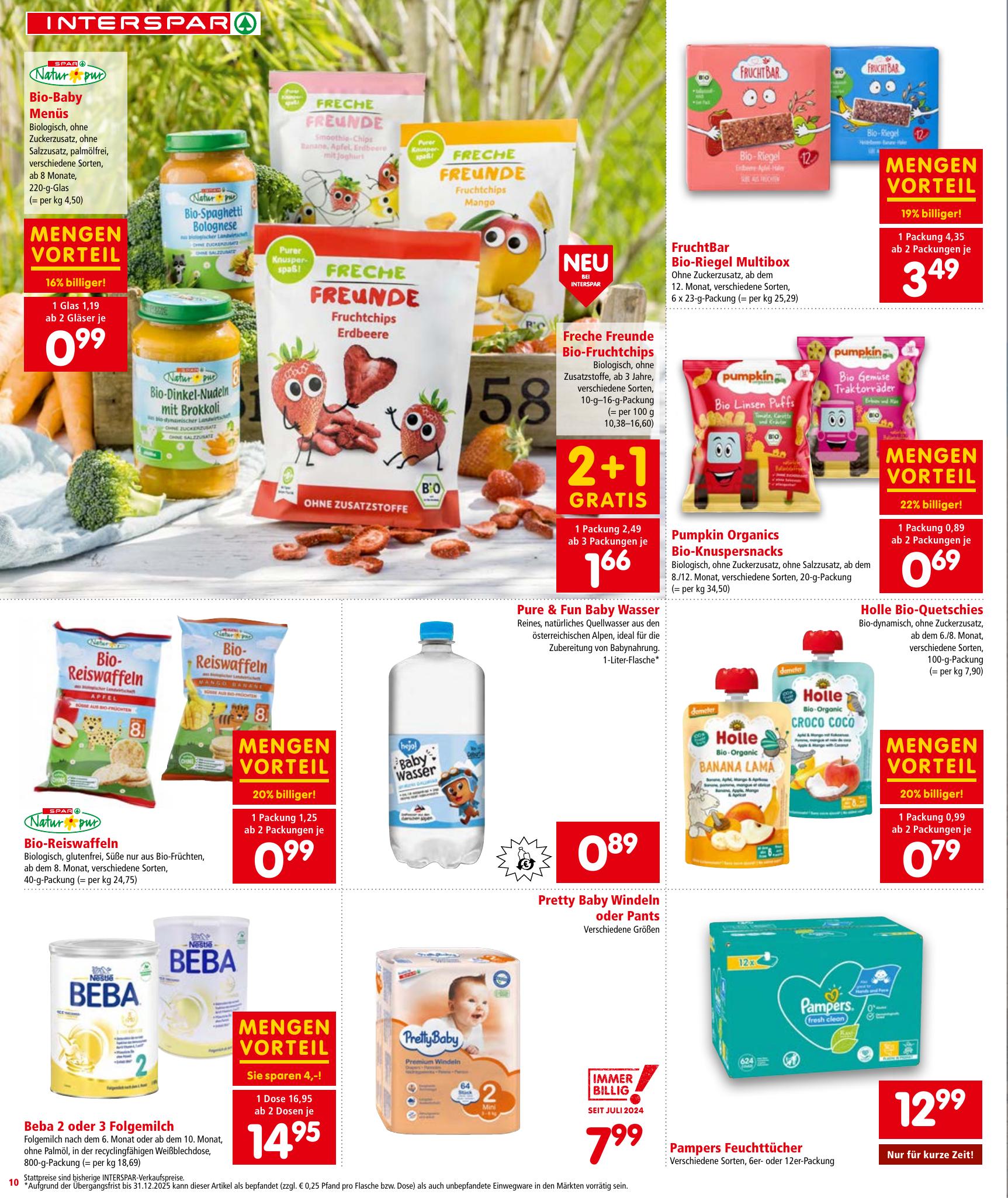 Interspar flyer page