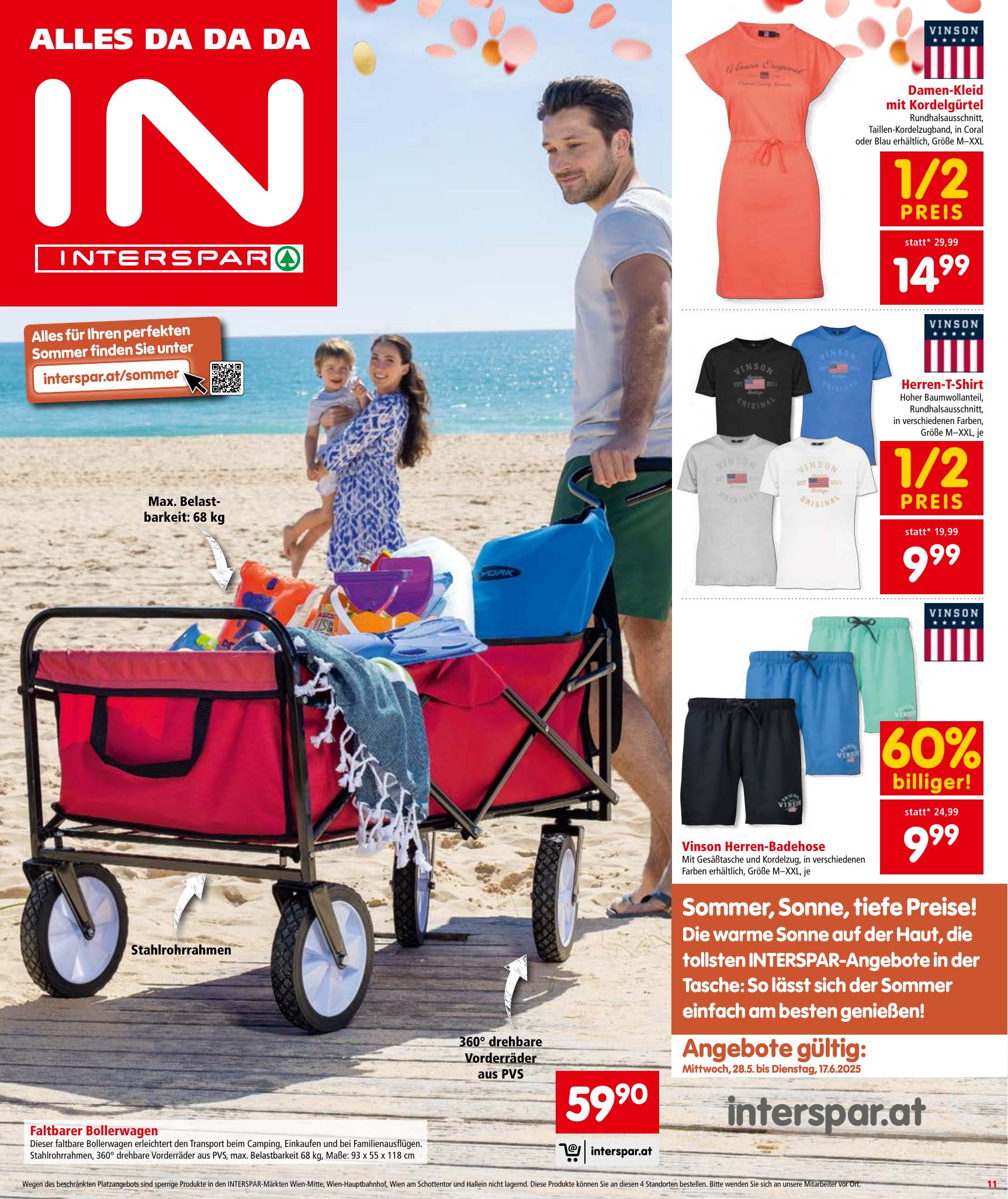 Interspar flyer page