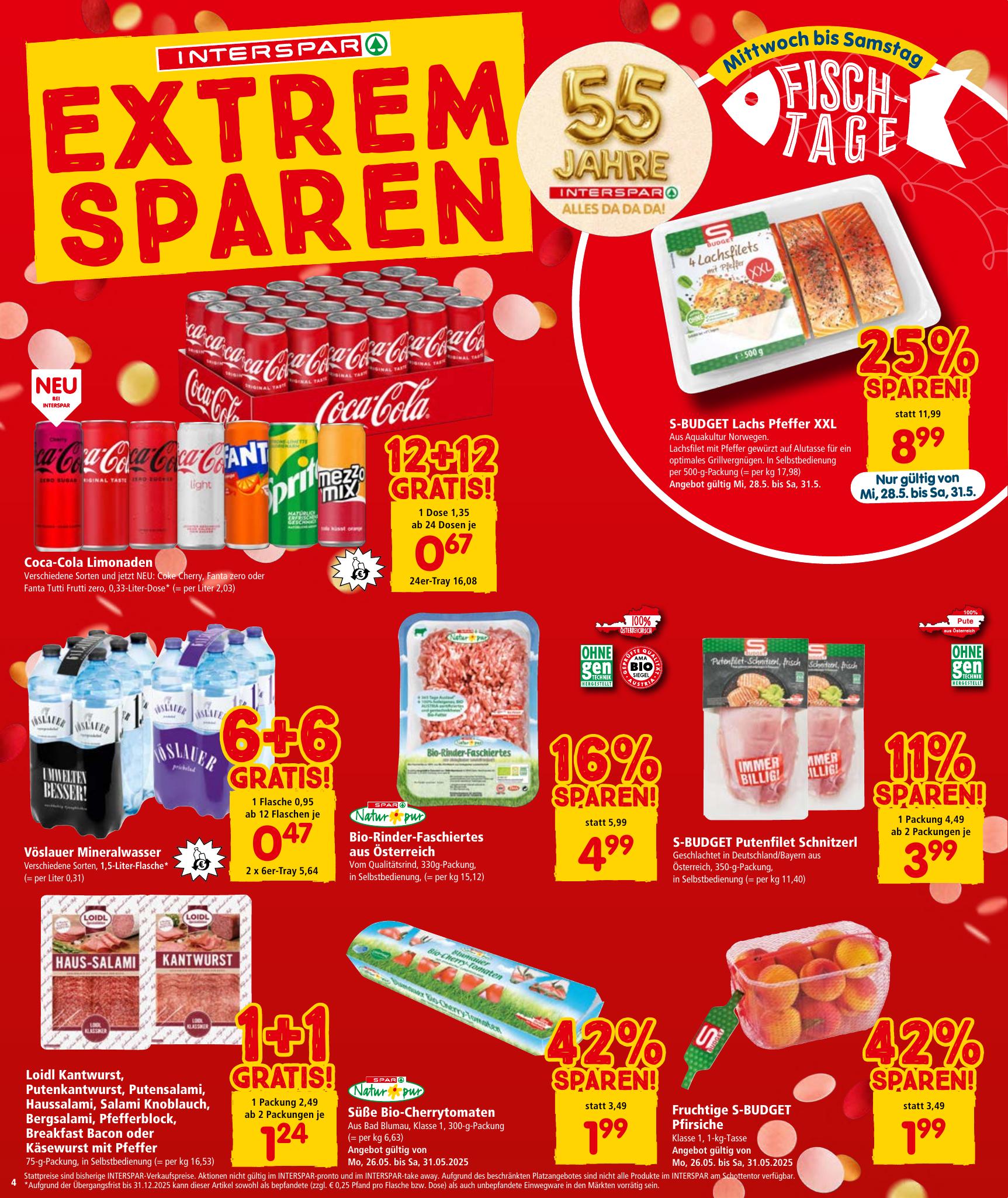 Interspar flyer page