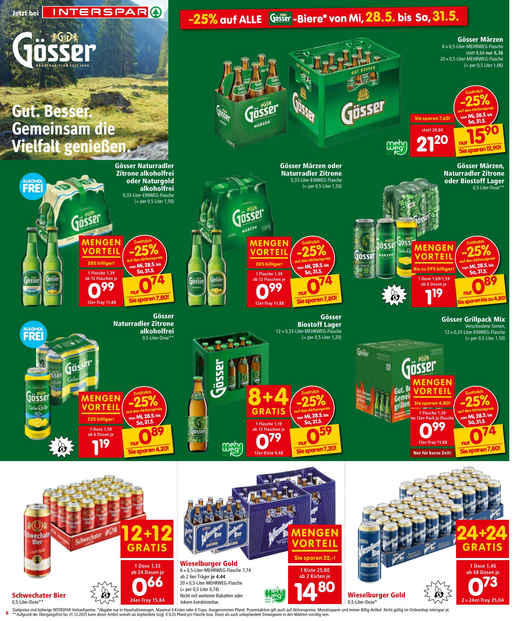 Interspar flyer page