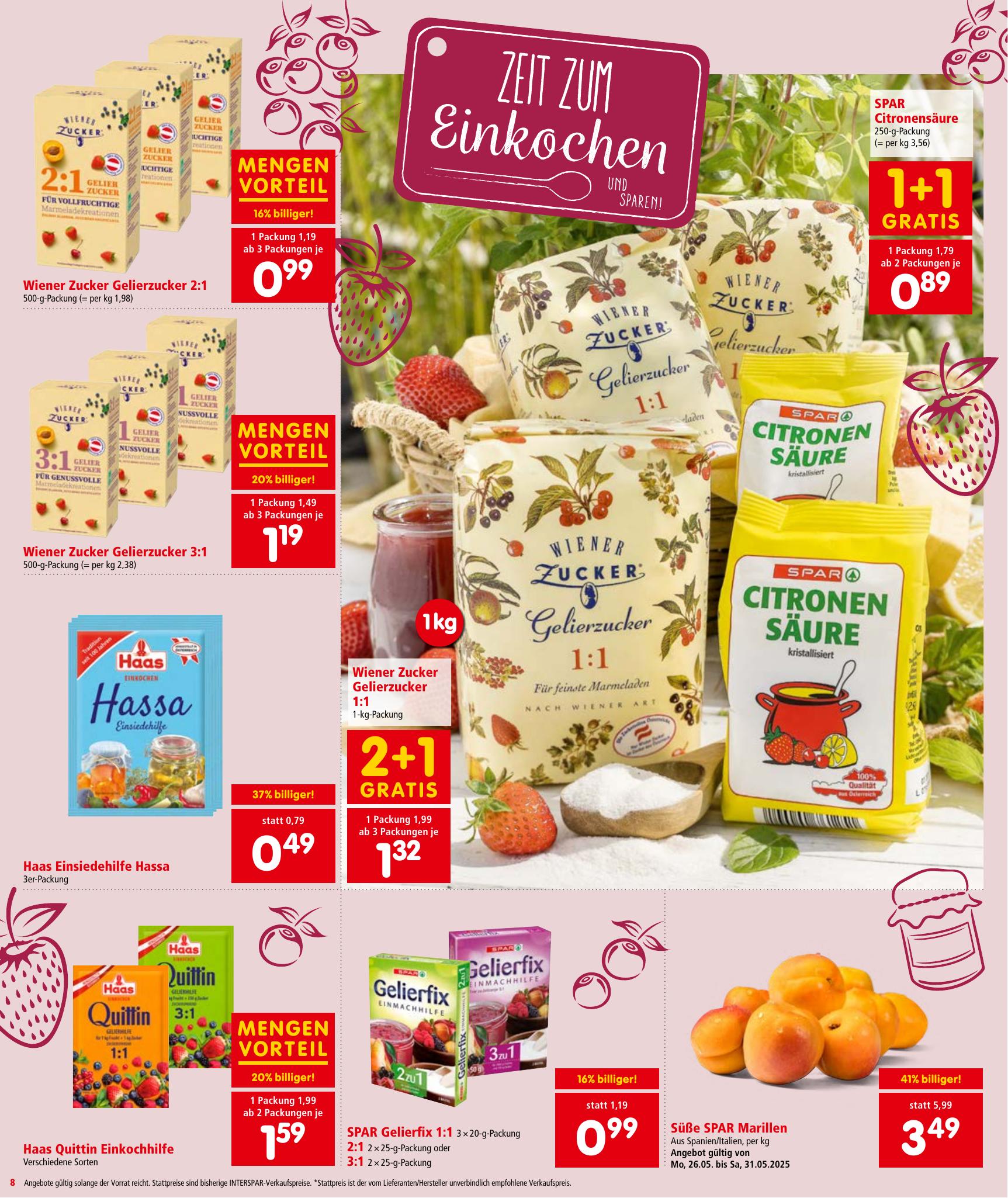 Interspar flyer page