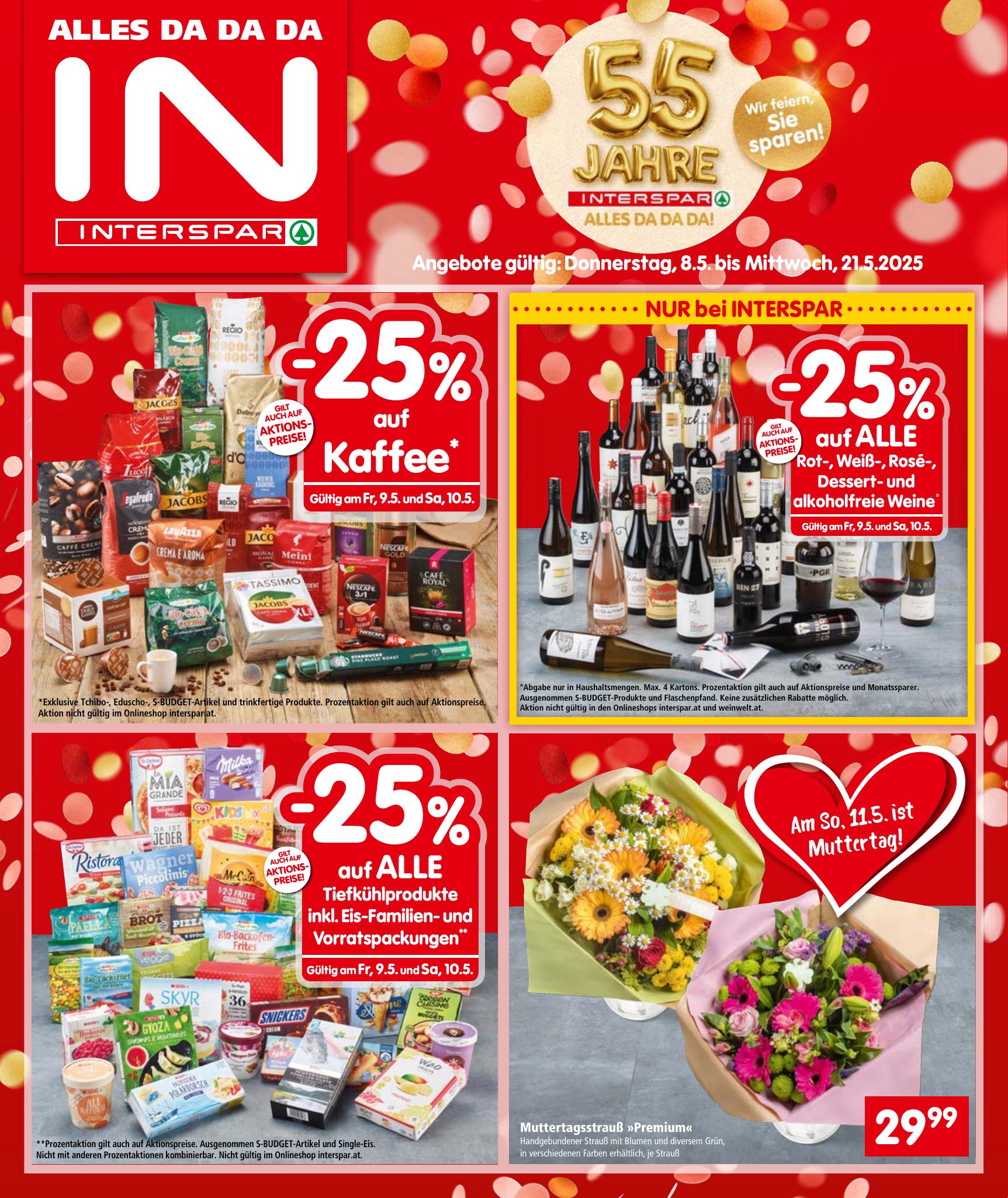 Interspar flyer page
