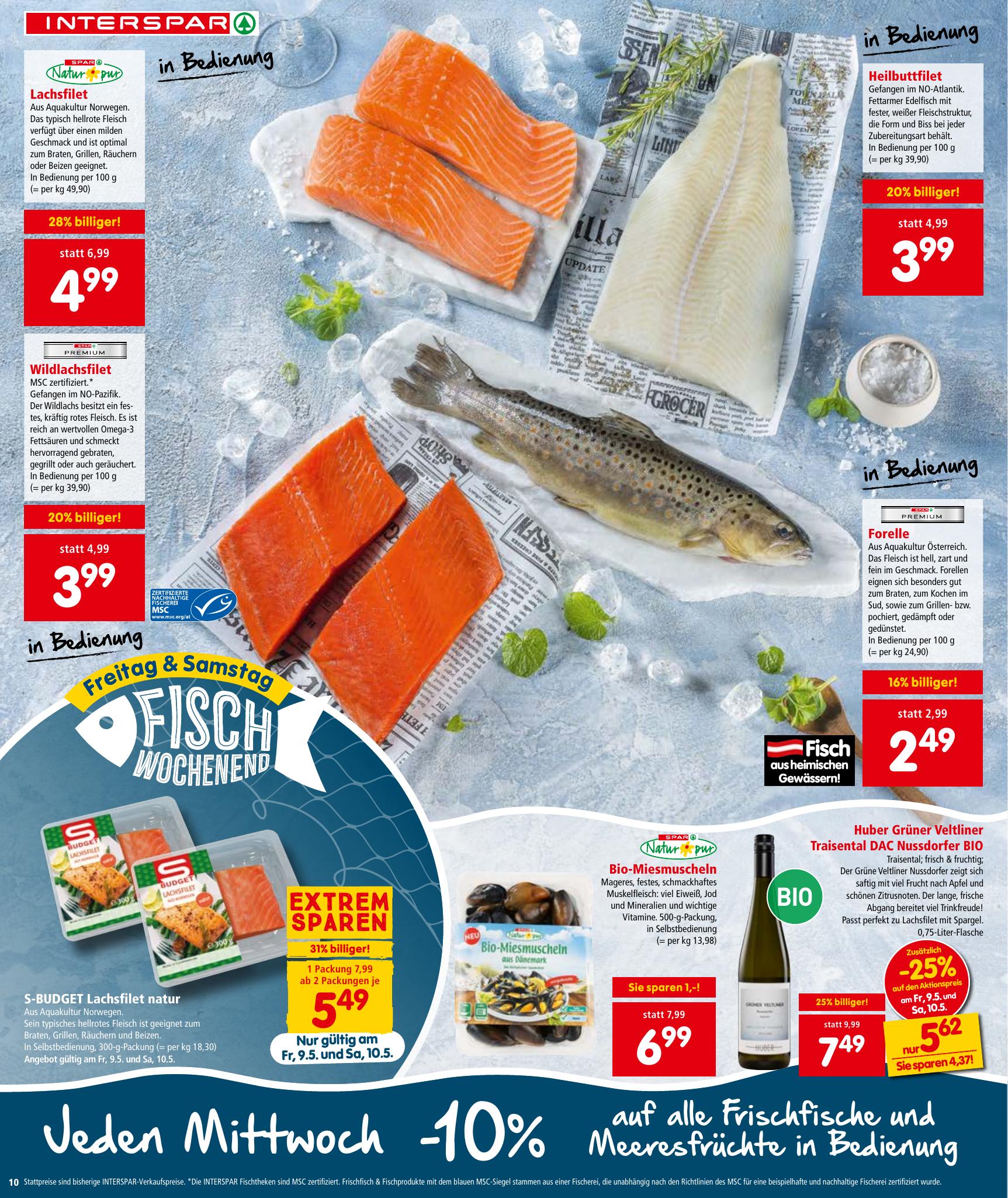 Interspar flyer page