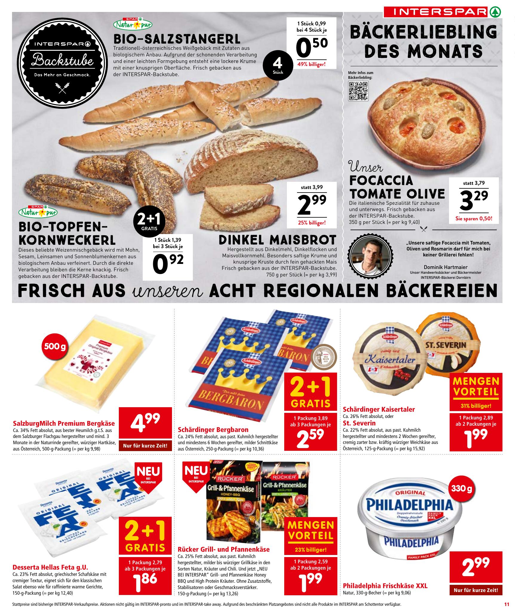 Interspar flyer page
