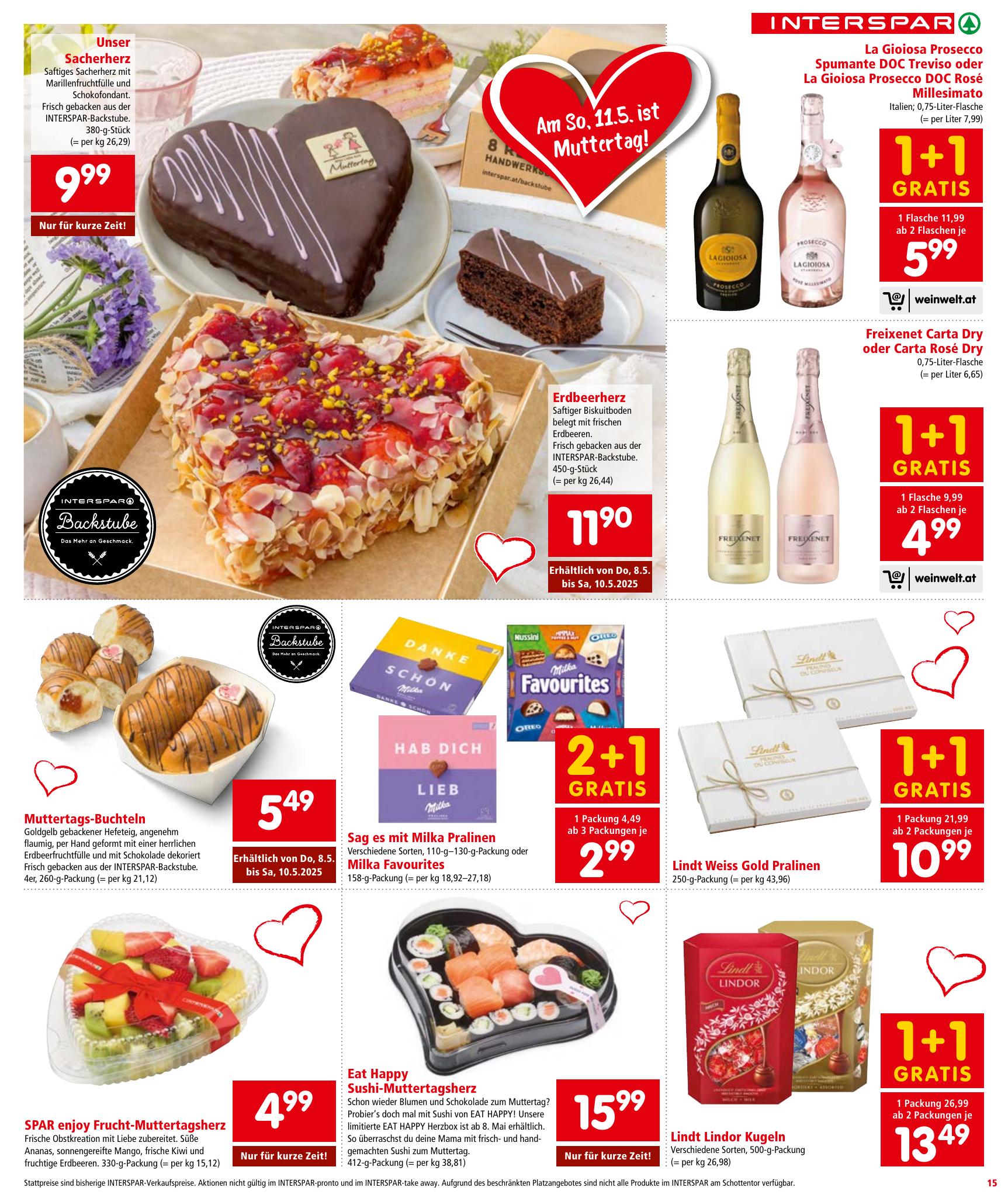 Interspar flyer page