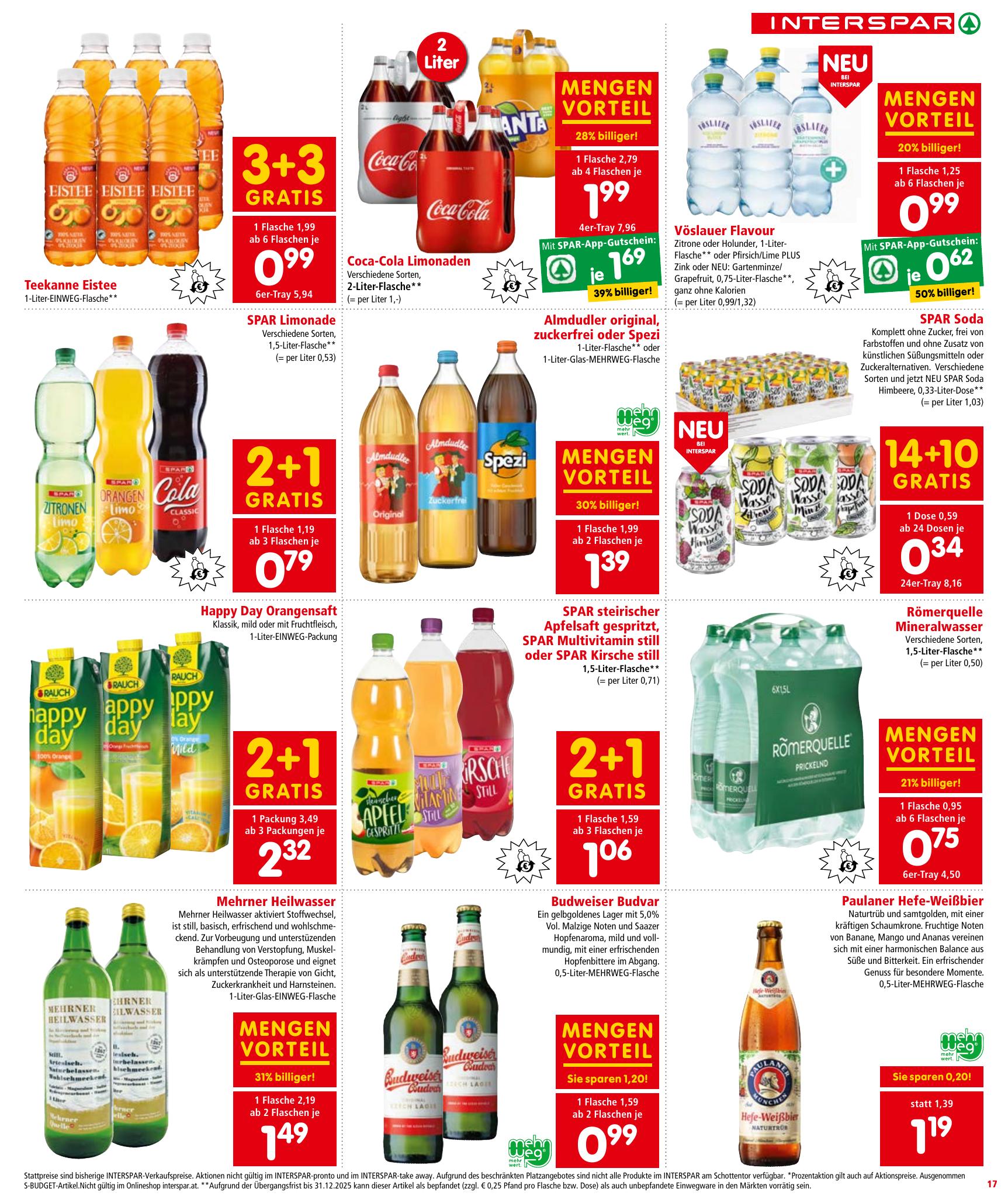 Interspar flyer page