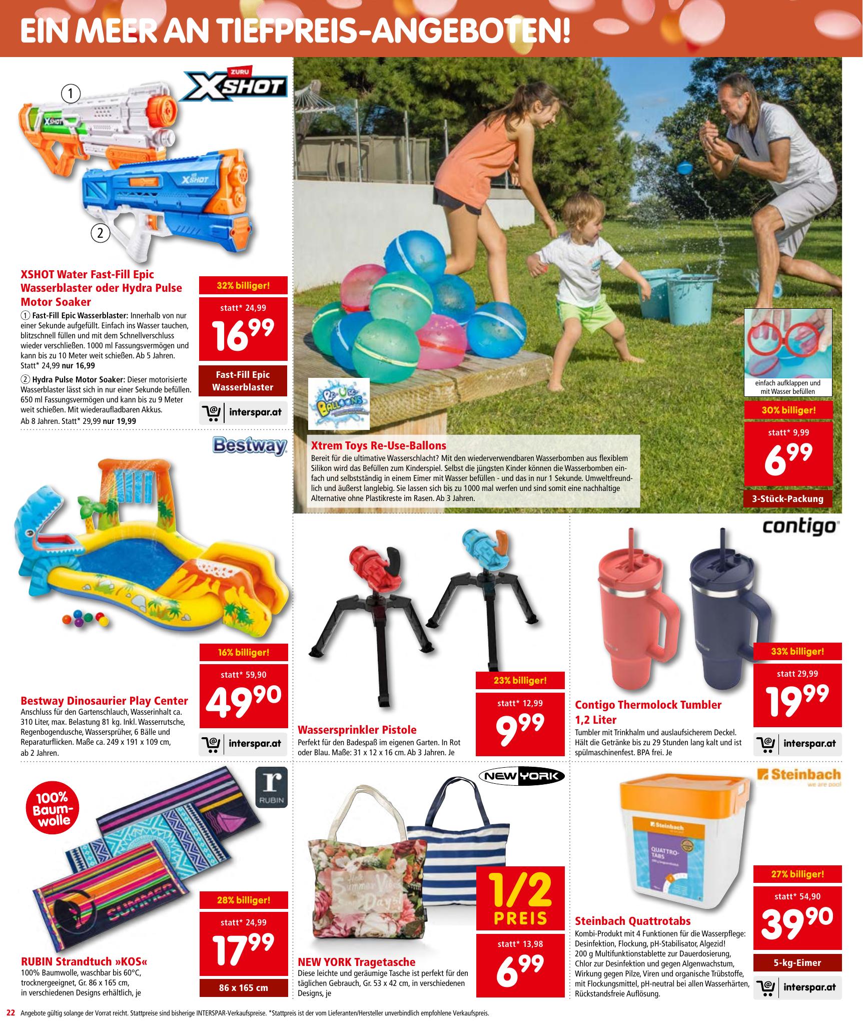 Interspar flyer page
