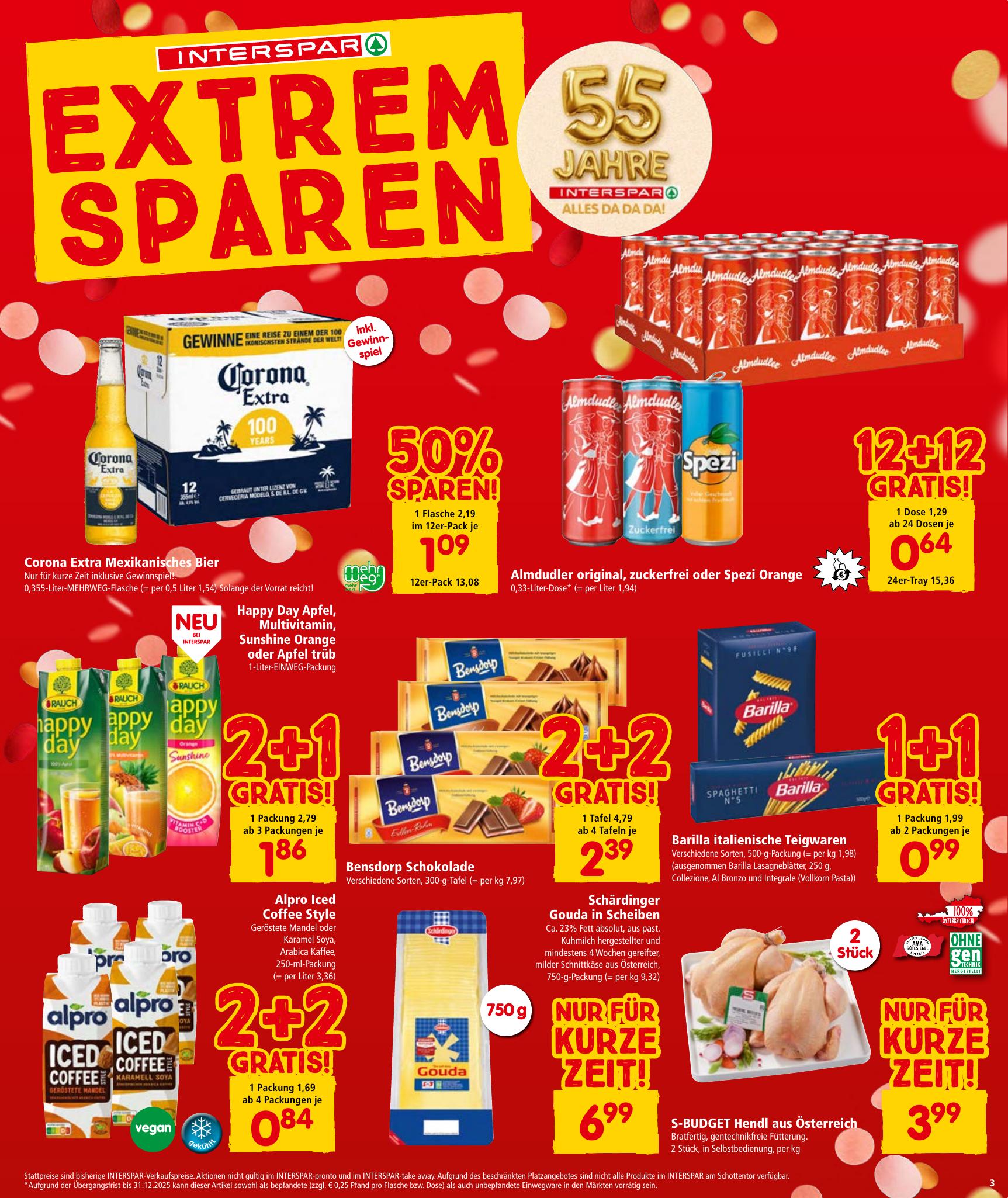 Interspar flyer page
