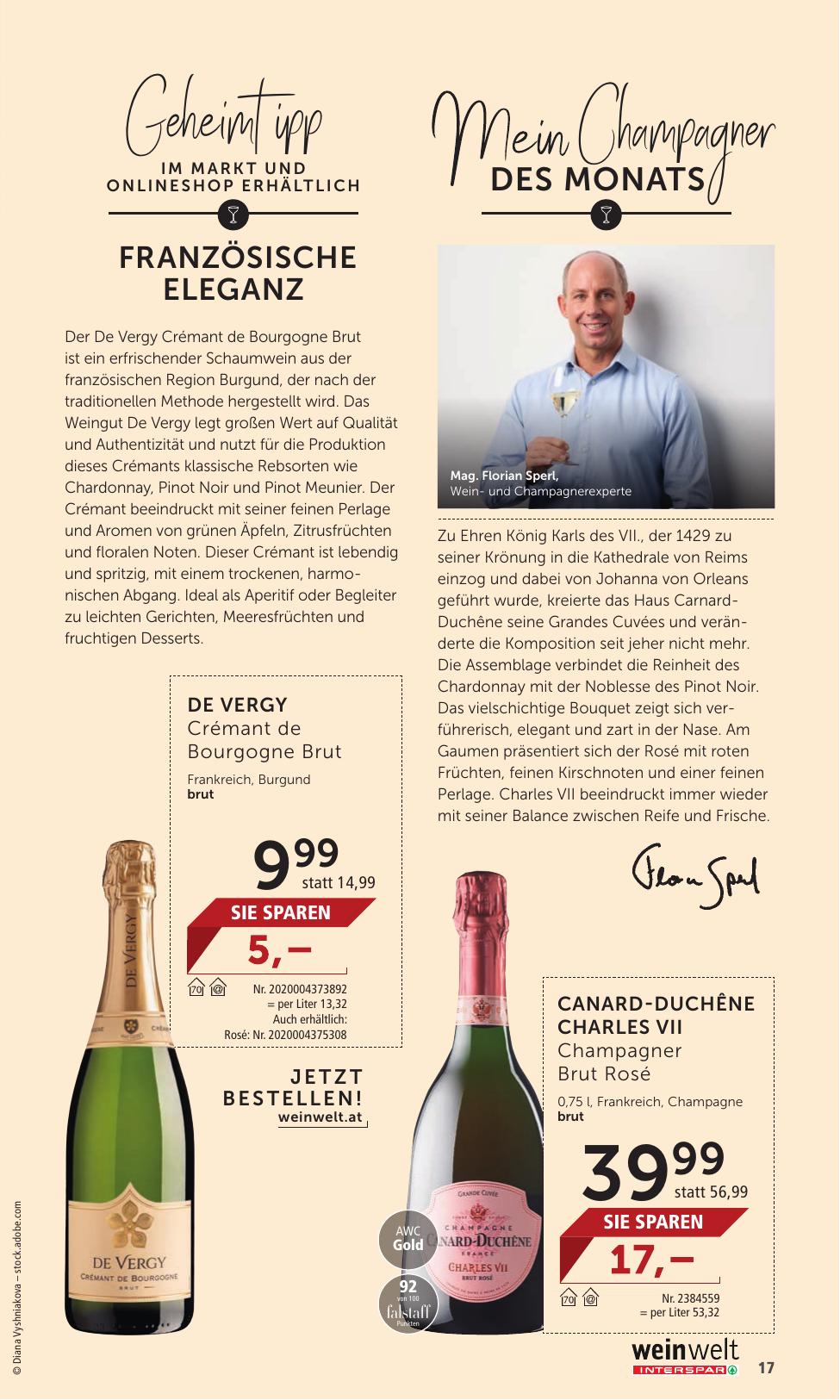 Interspar Katalog flyer page