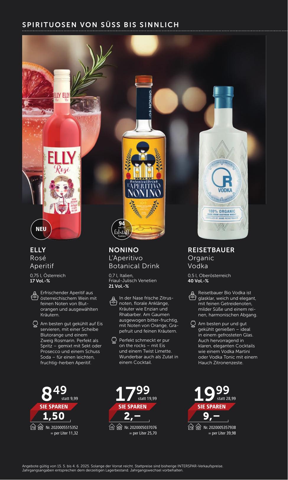 Interspar Katalog flyer page