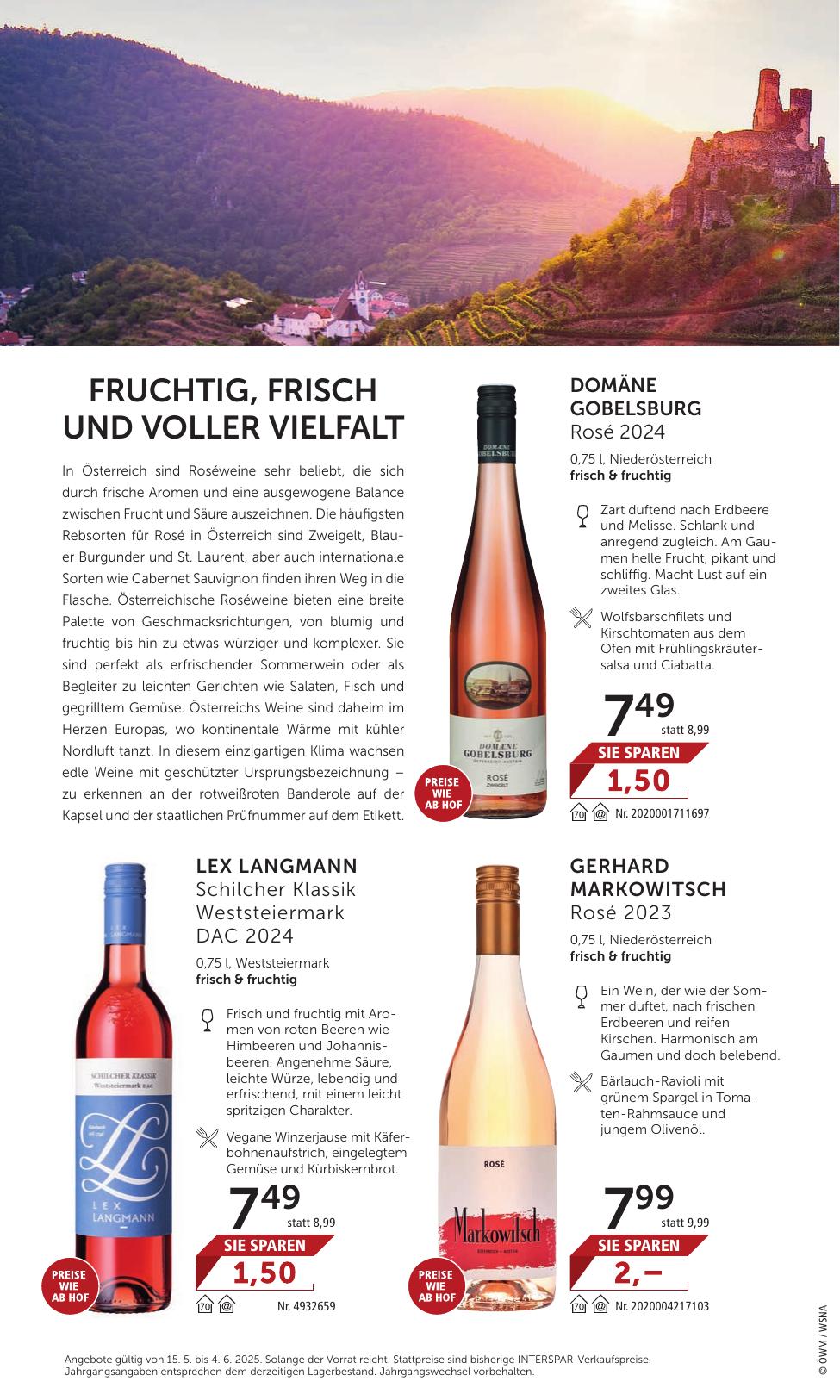 Interspar Katalog flyer page