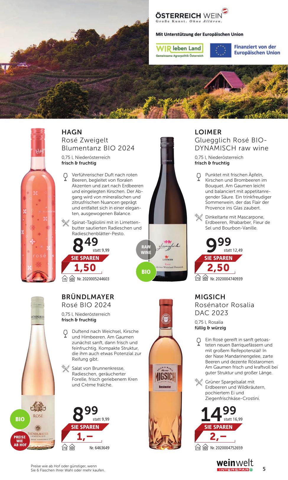 Interspar Katalog flyer page