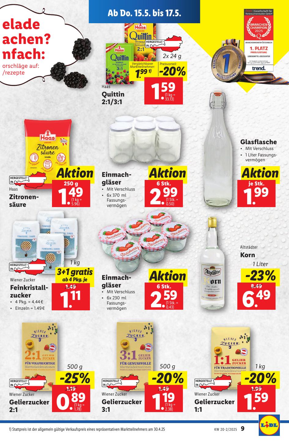 Lidl flyer page