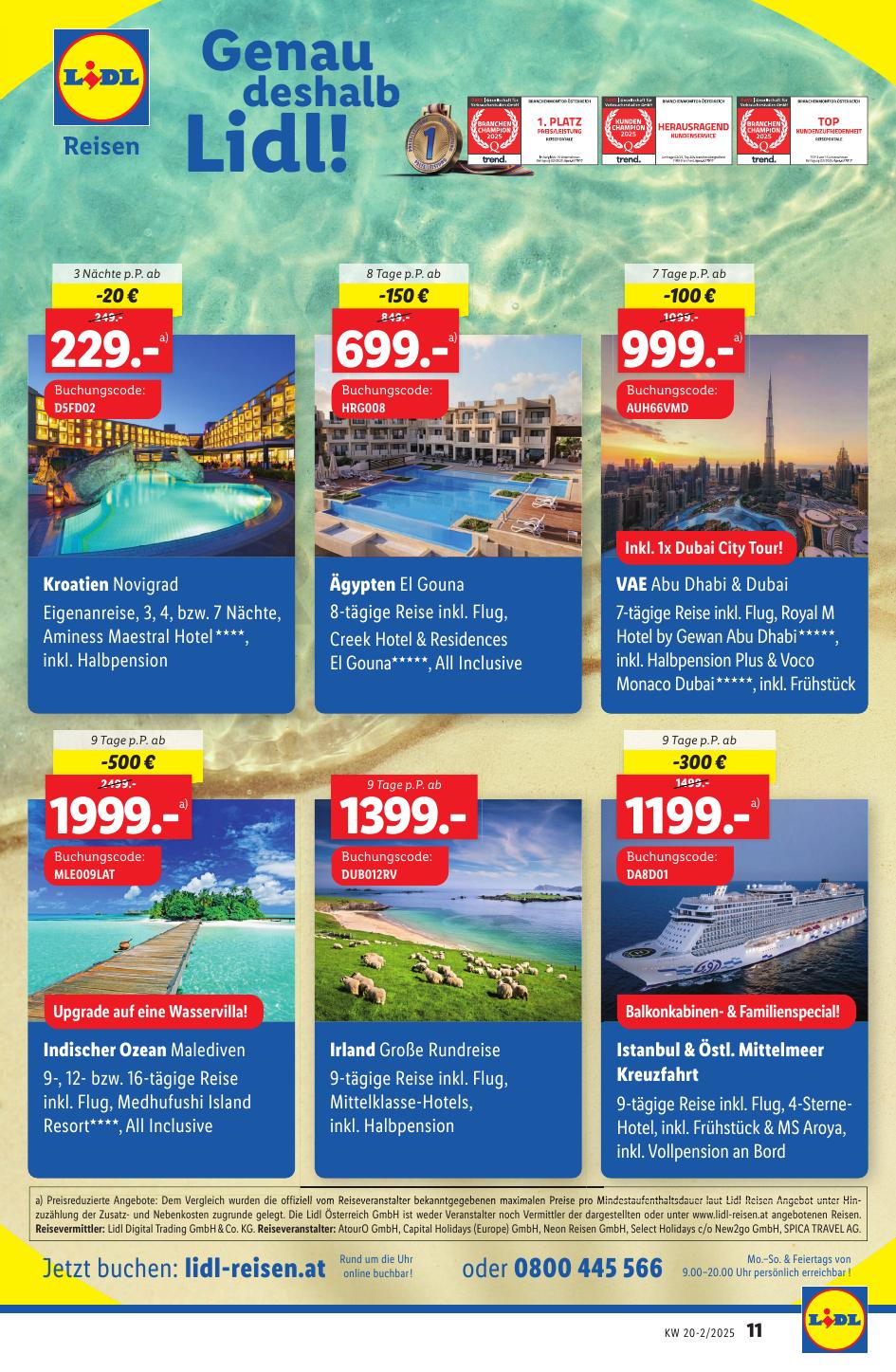 Lidl flyer page