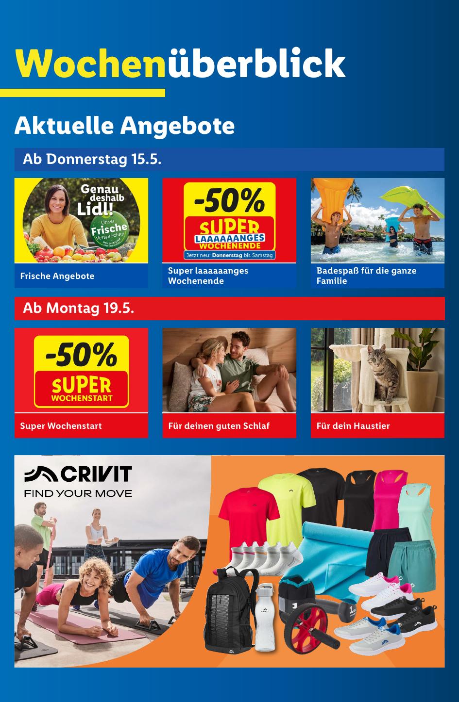 Lidl flyer page