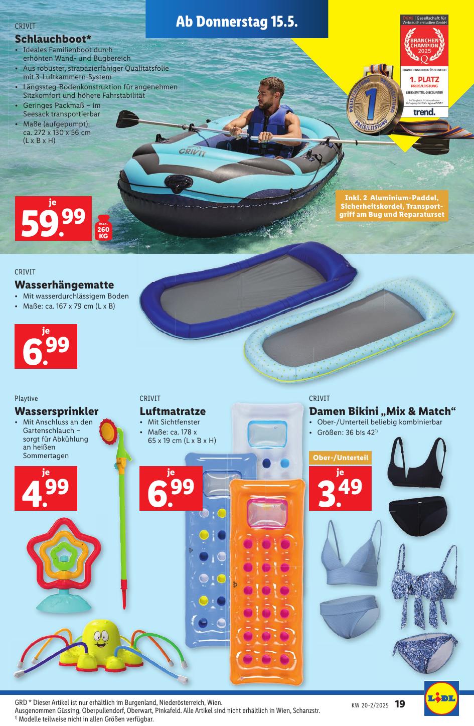 Lidl flyer page