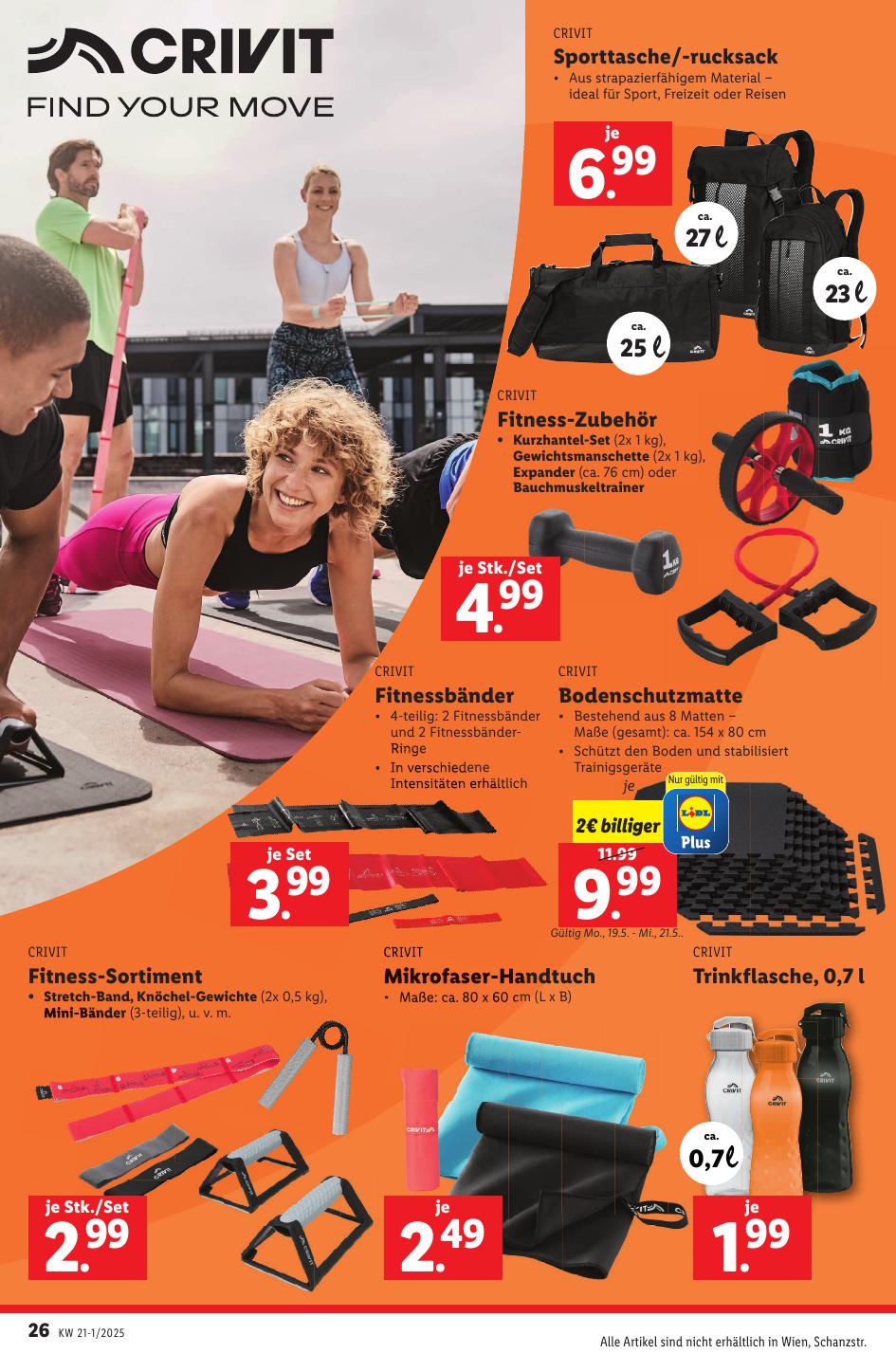 Lidl flyer page