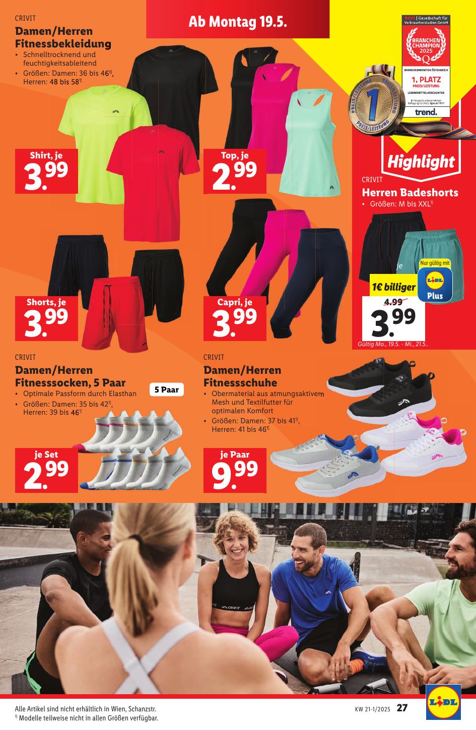 Lidl flyer page