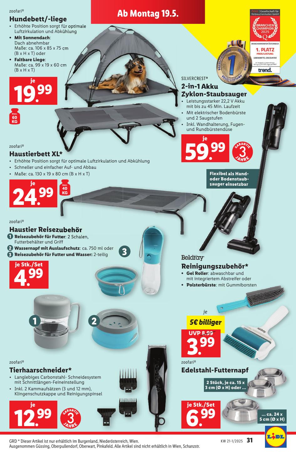 Lidl flyer page