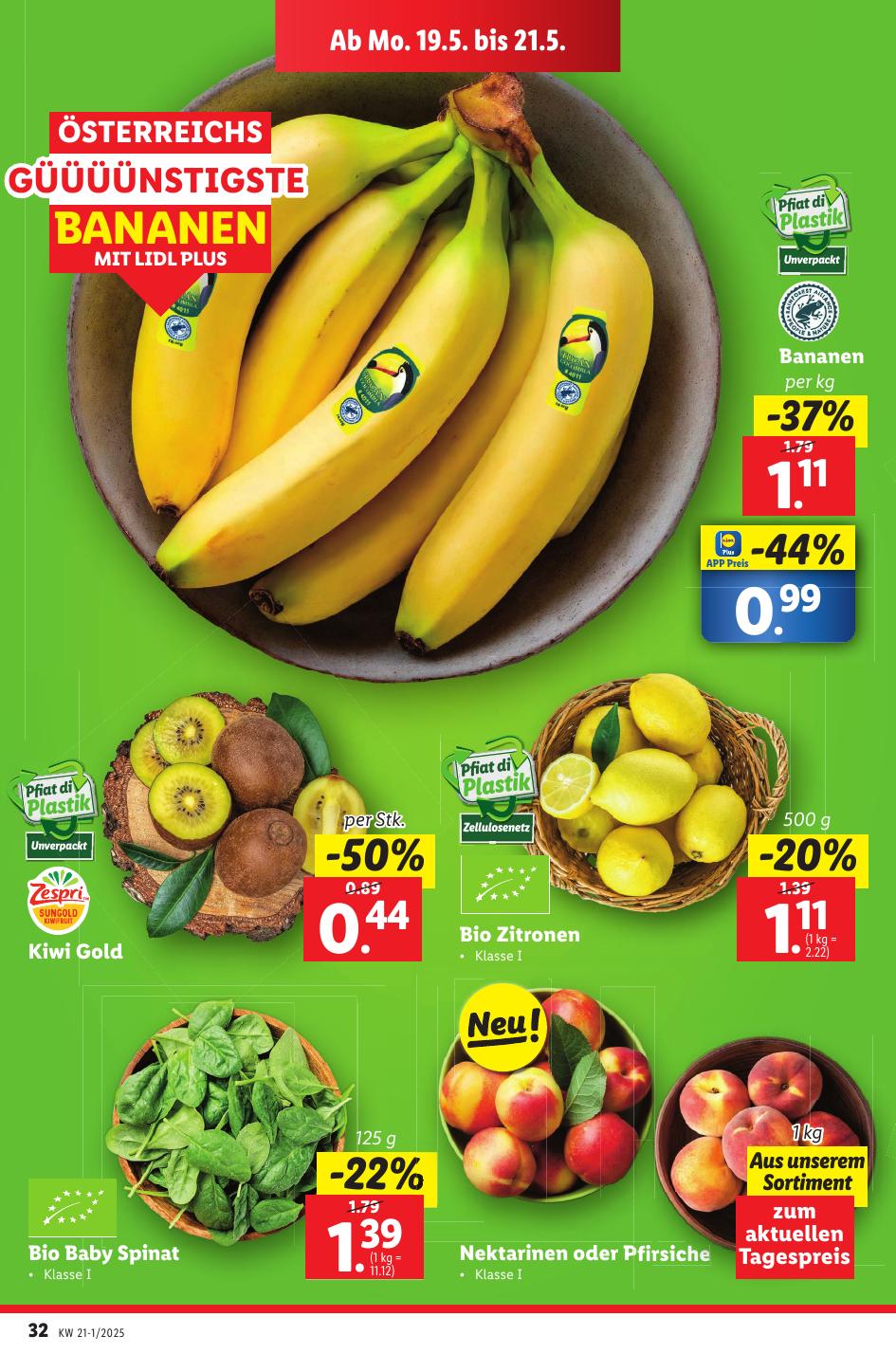 Lidl flyer page