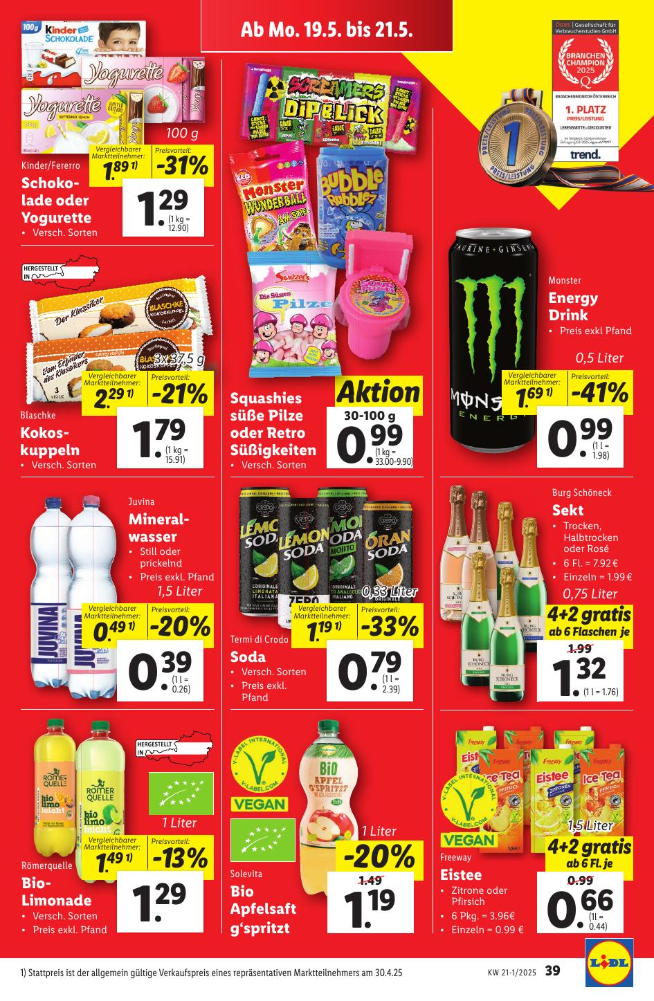 Lidl flyer page