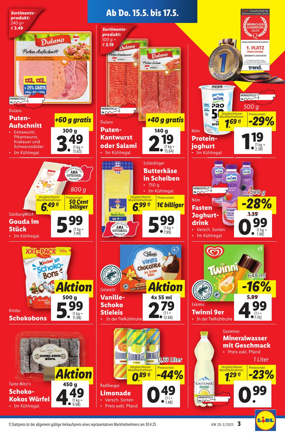 Lidl flyer page