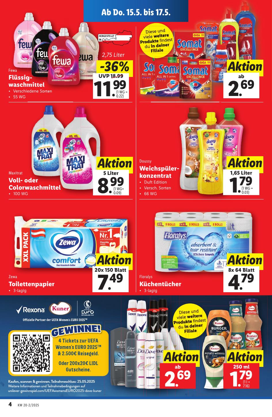 Lidl flyer page