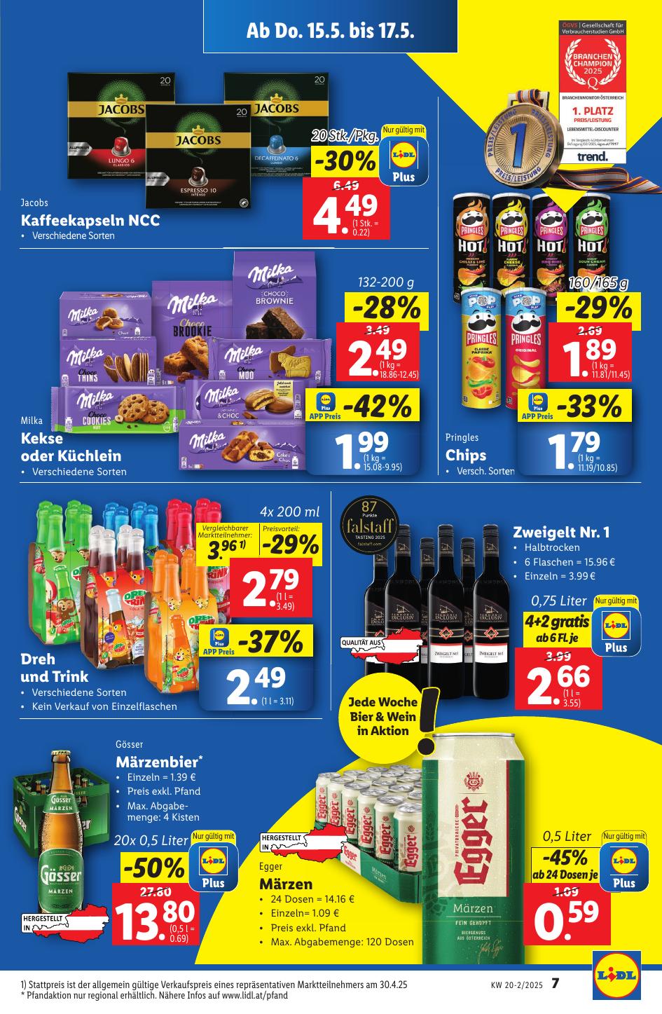 Lidl flyer page
