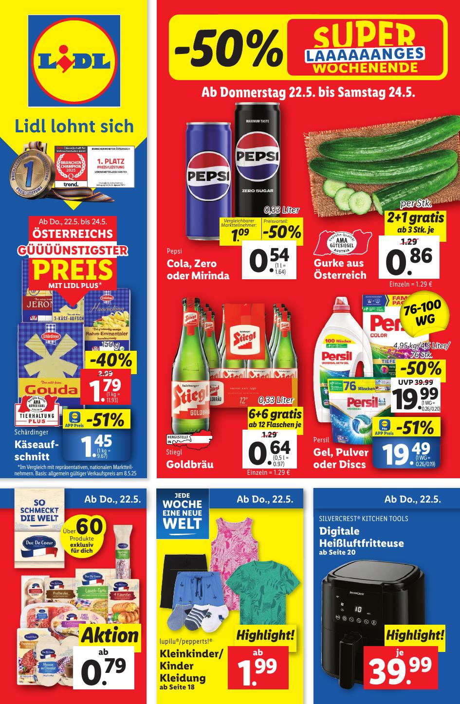 Lidl flyer page