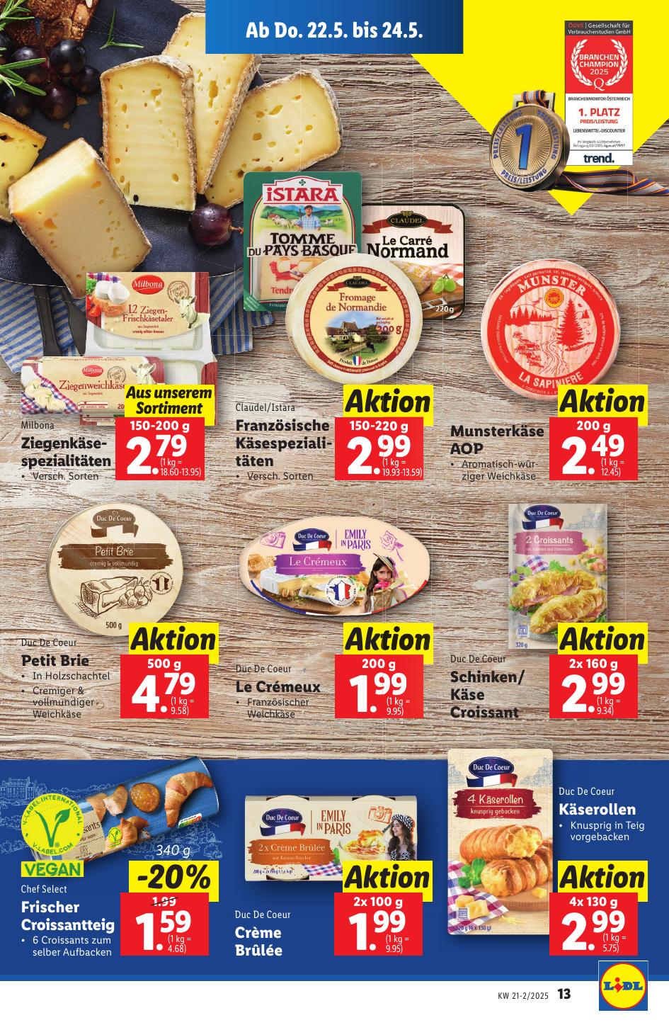 Lidl flyer page