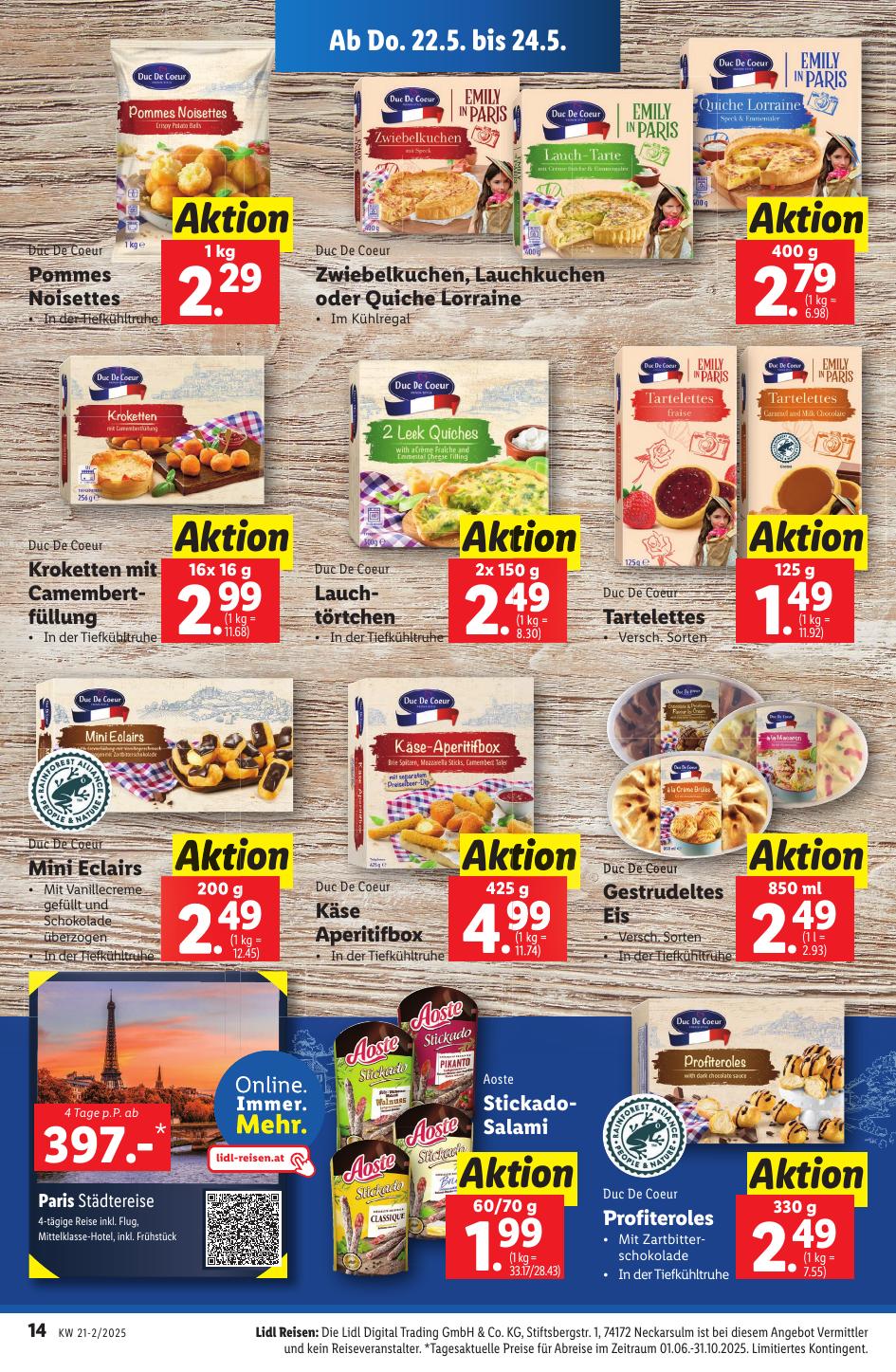 Lidl flyer page