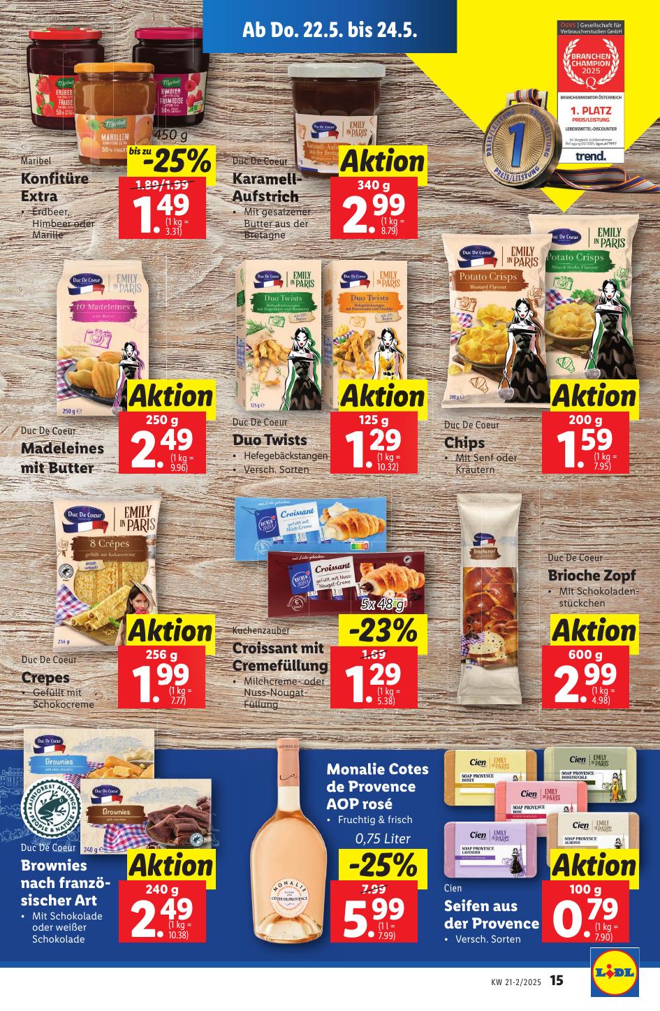 Lidl flyer page