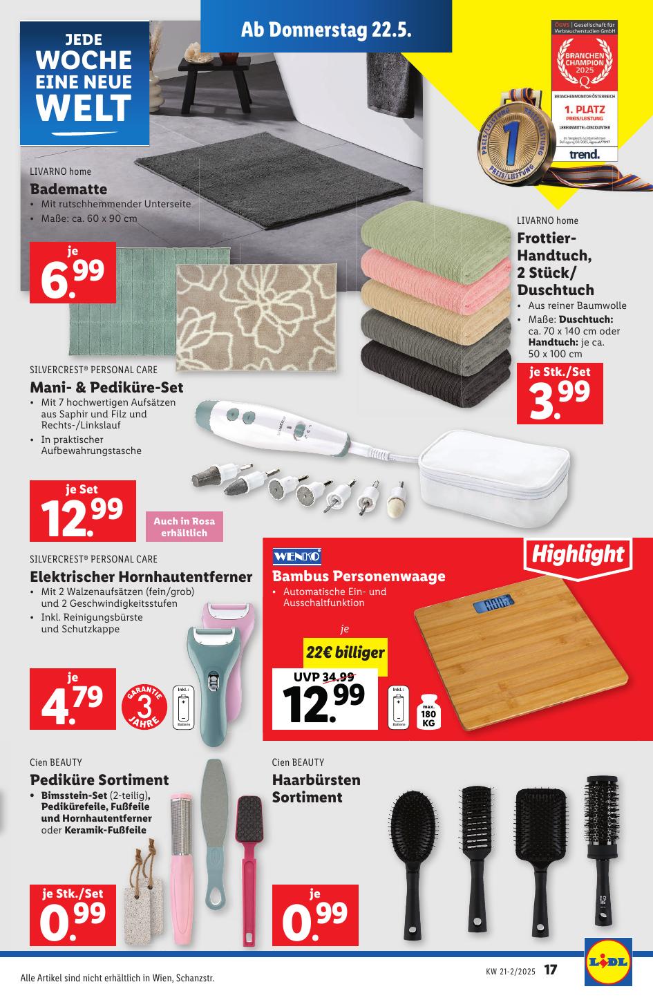 Lidl flyer page