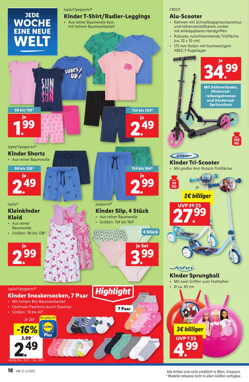Lidl flyer page