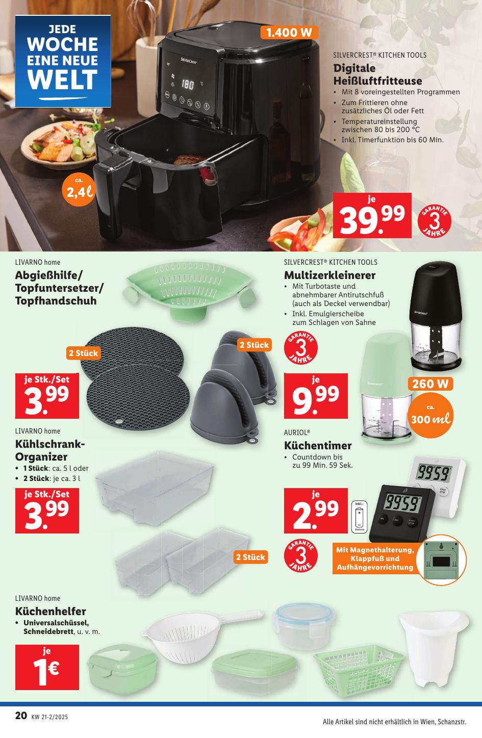 Lidl flyer page
