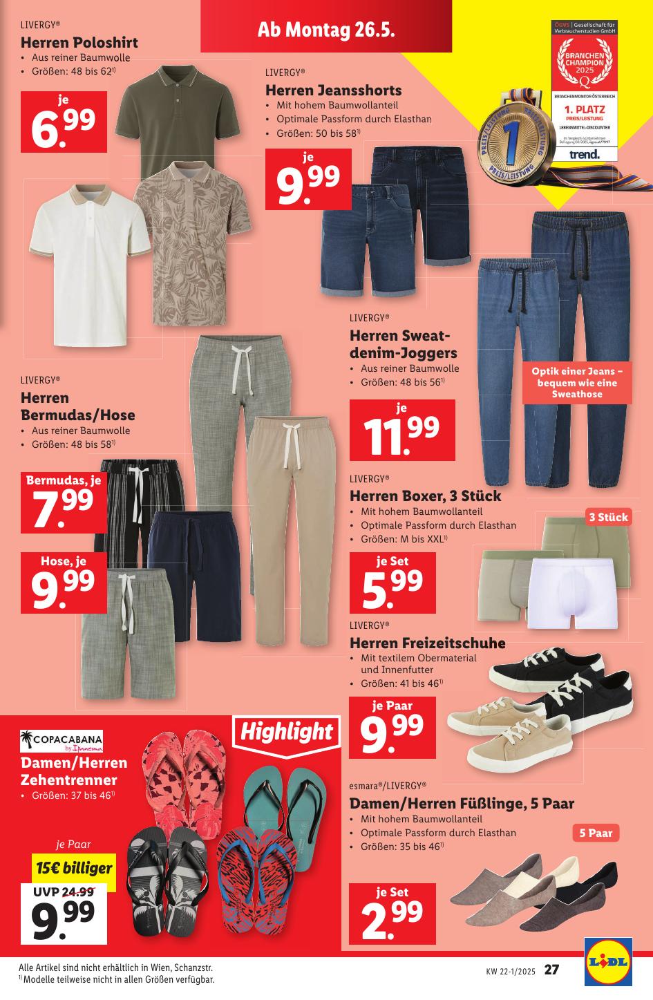 Lidl flyer page