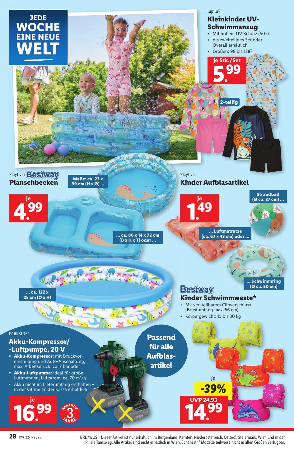Lidl flyer page