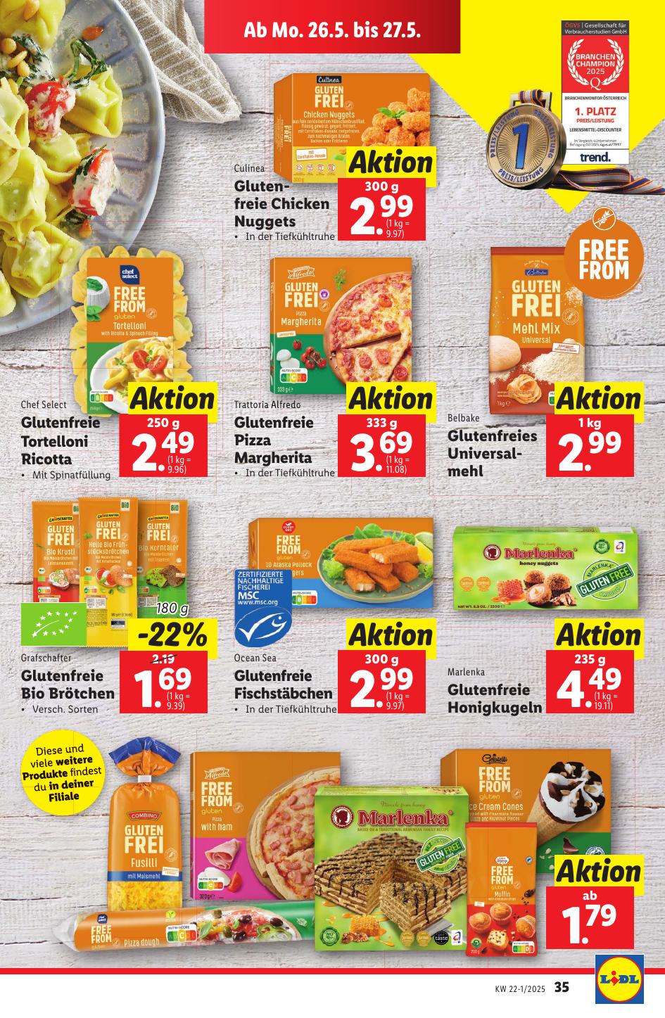 Lidl flyer page