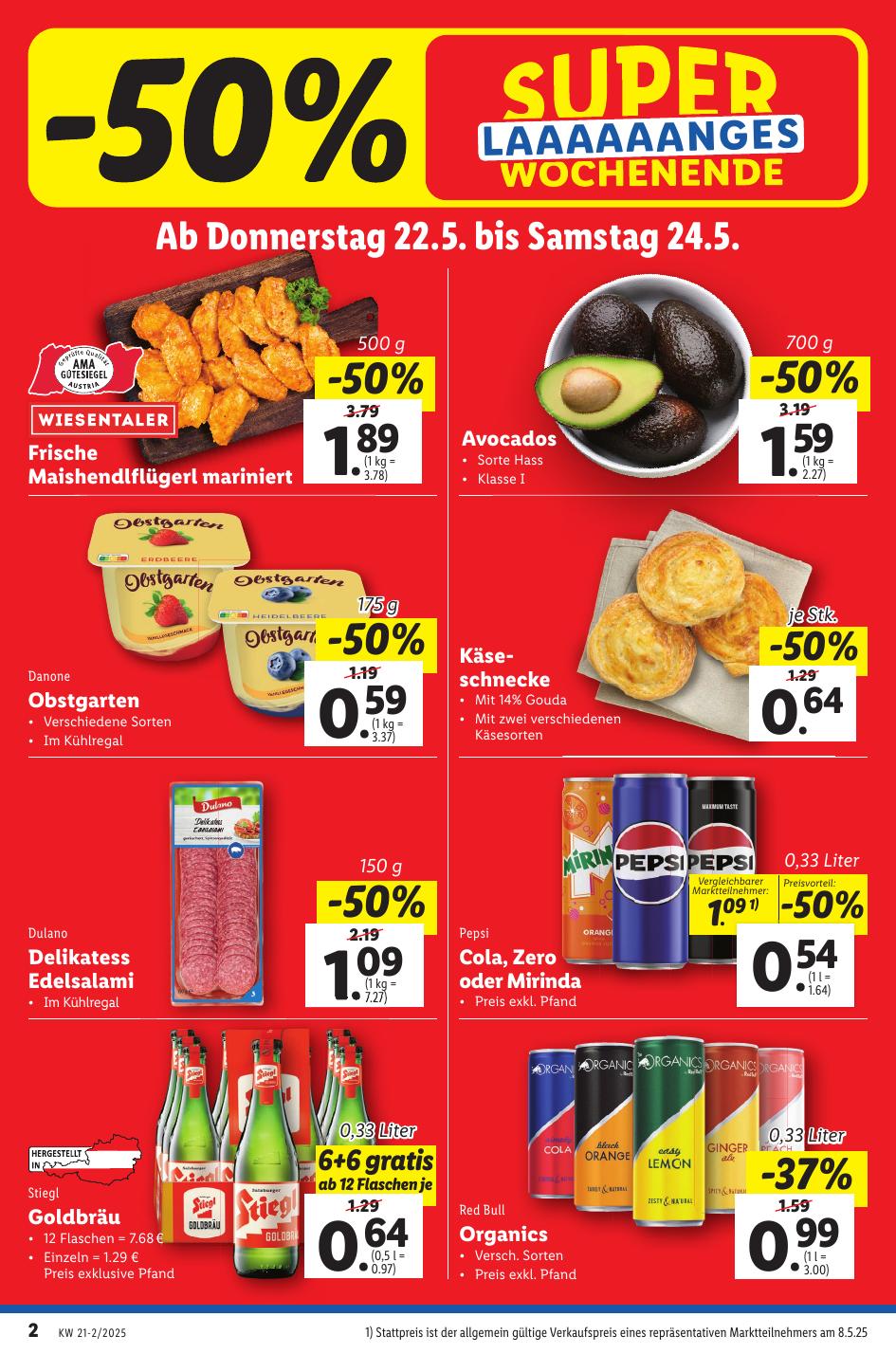 Lidl flyer page