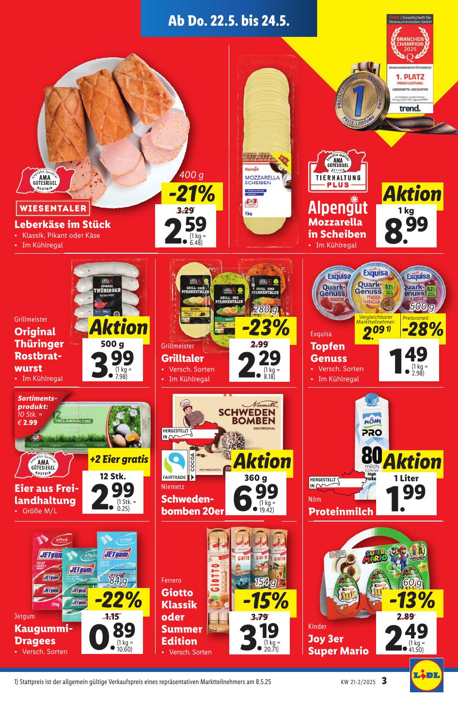 Lidl flyer page