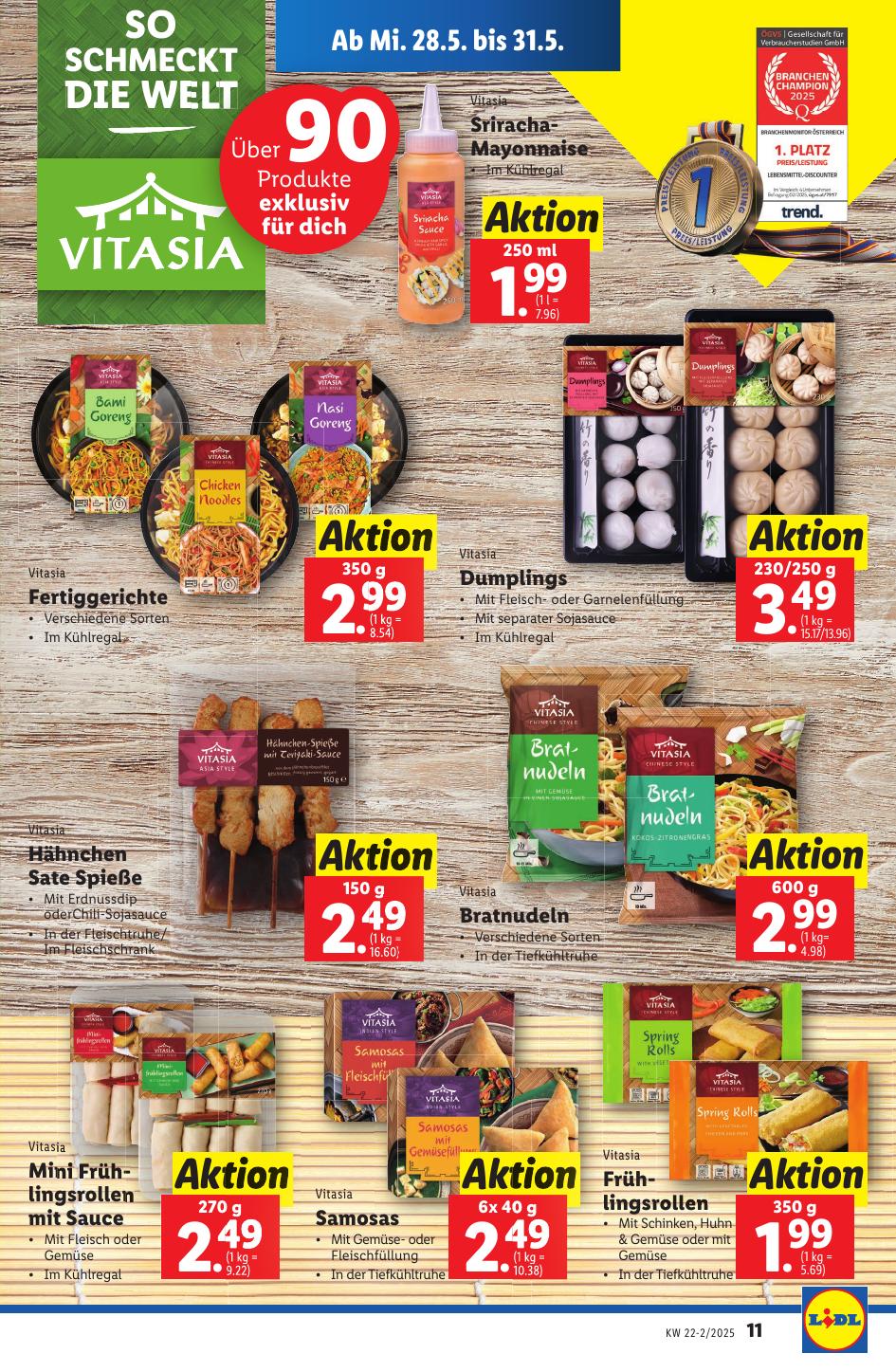 Lidl flyer page